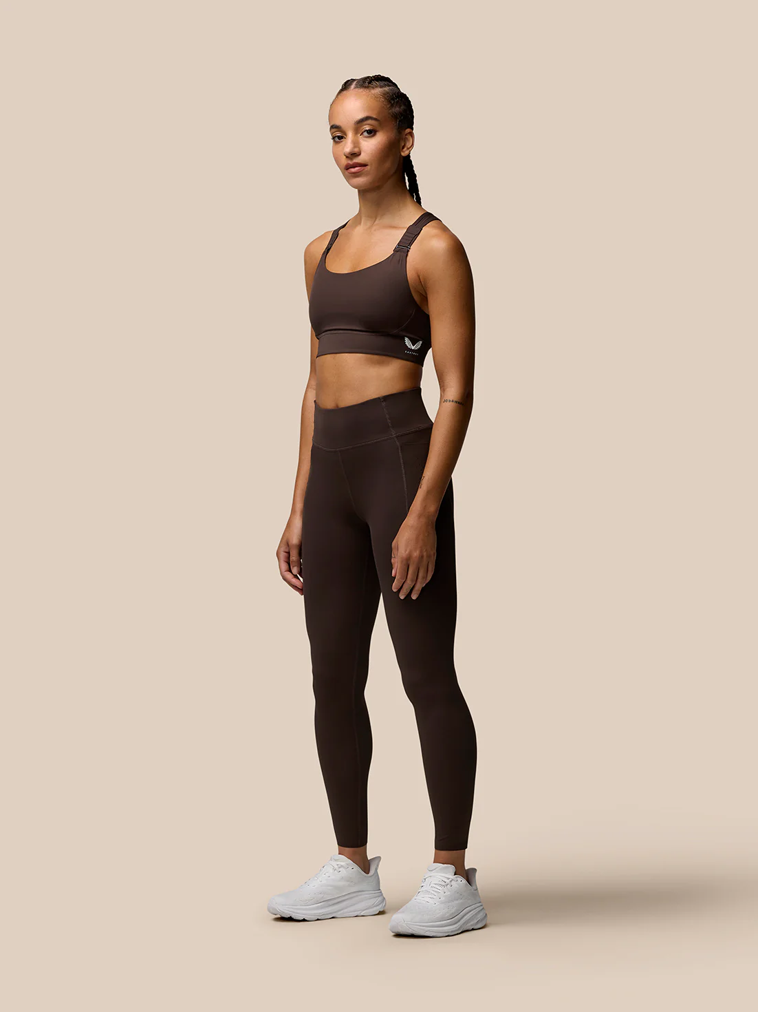 Zone Training Sports Bra - Brown