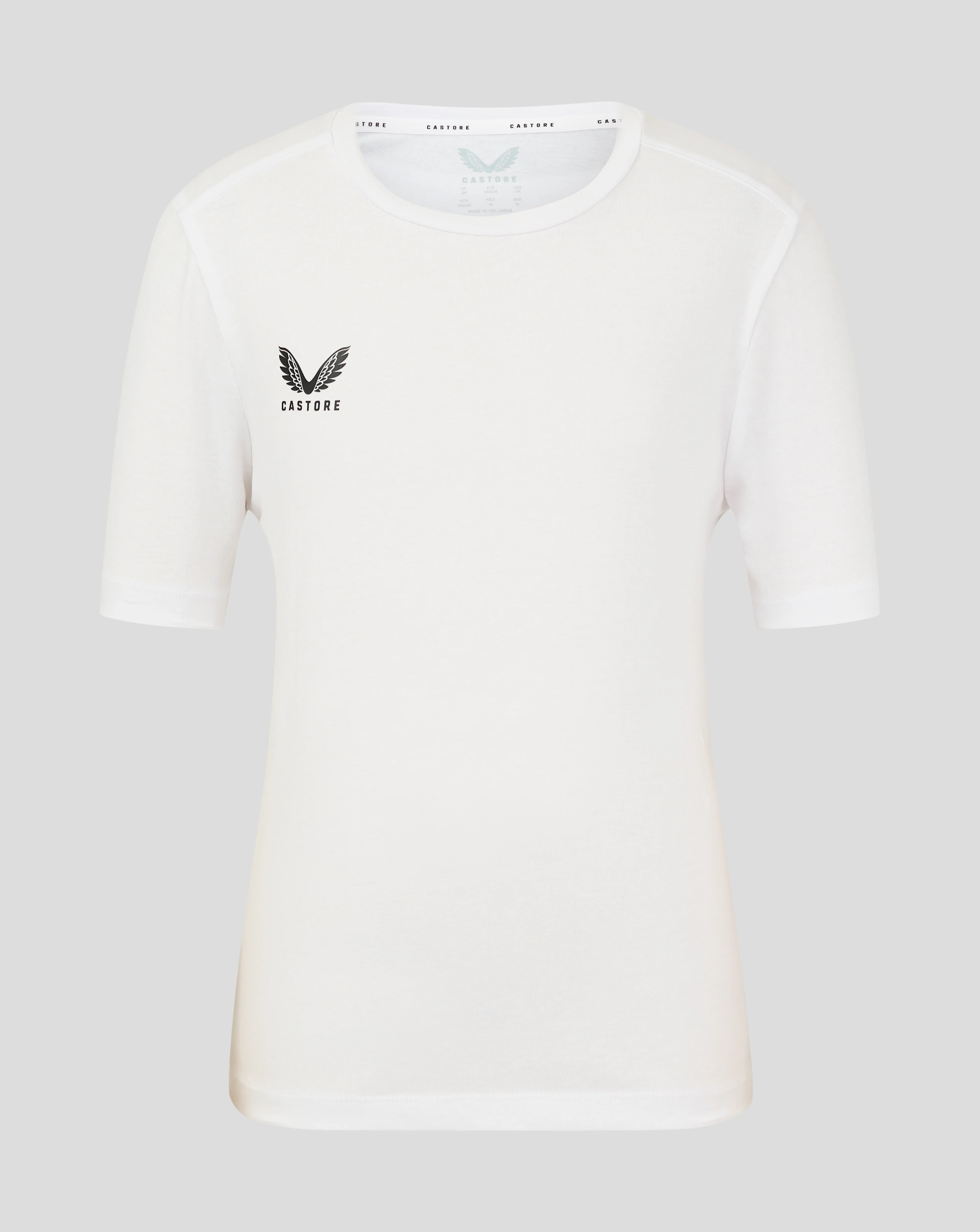 Junior Cotton Leisure Tee - Brilliant White
