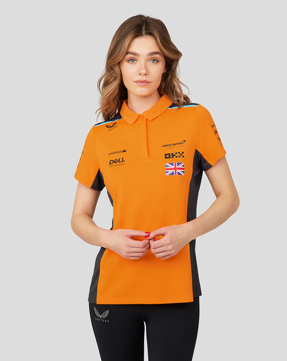 McLAREN WOMEN'S POLO SHIRT NORRIS - AUTUMN GLORY