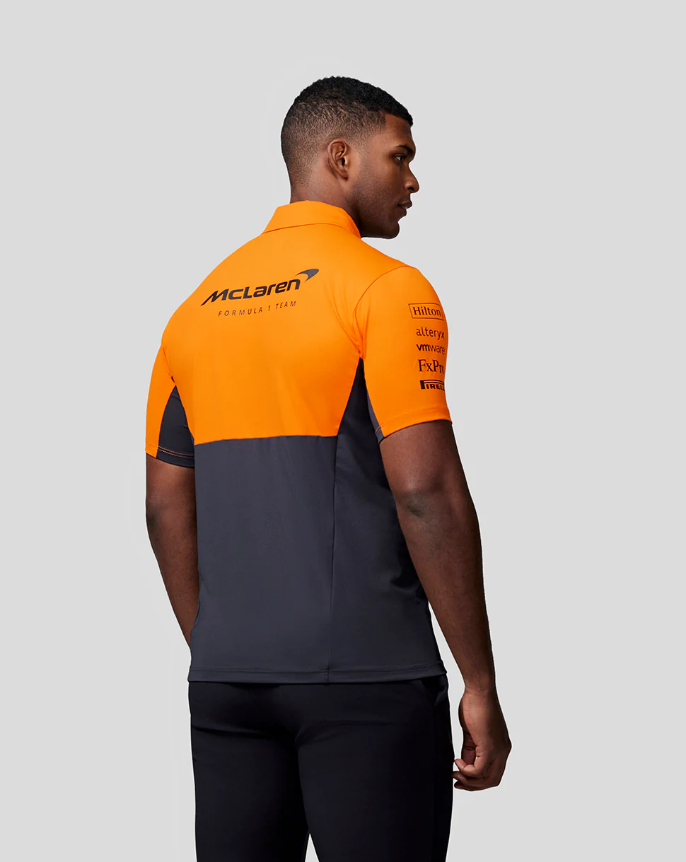 McLaren Mens Official Teamwear Polo Shirt Formula 1