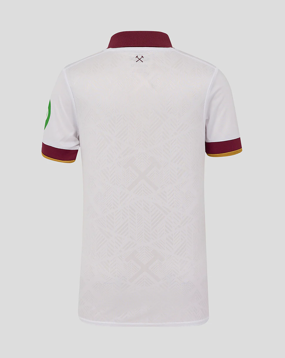 West Ham 24/25 Junior Third Jersey SS - White