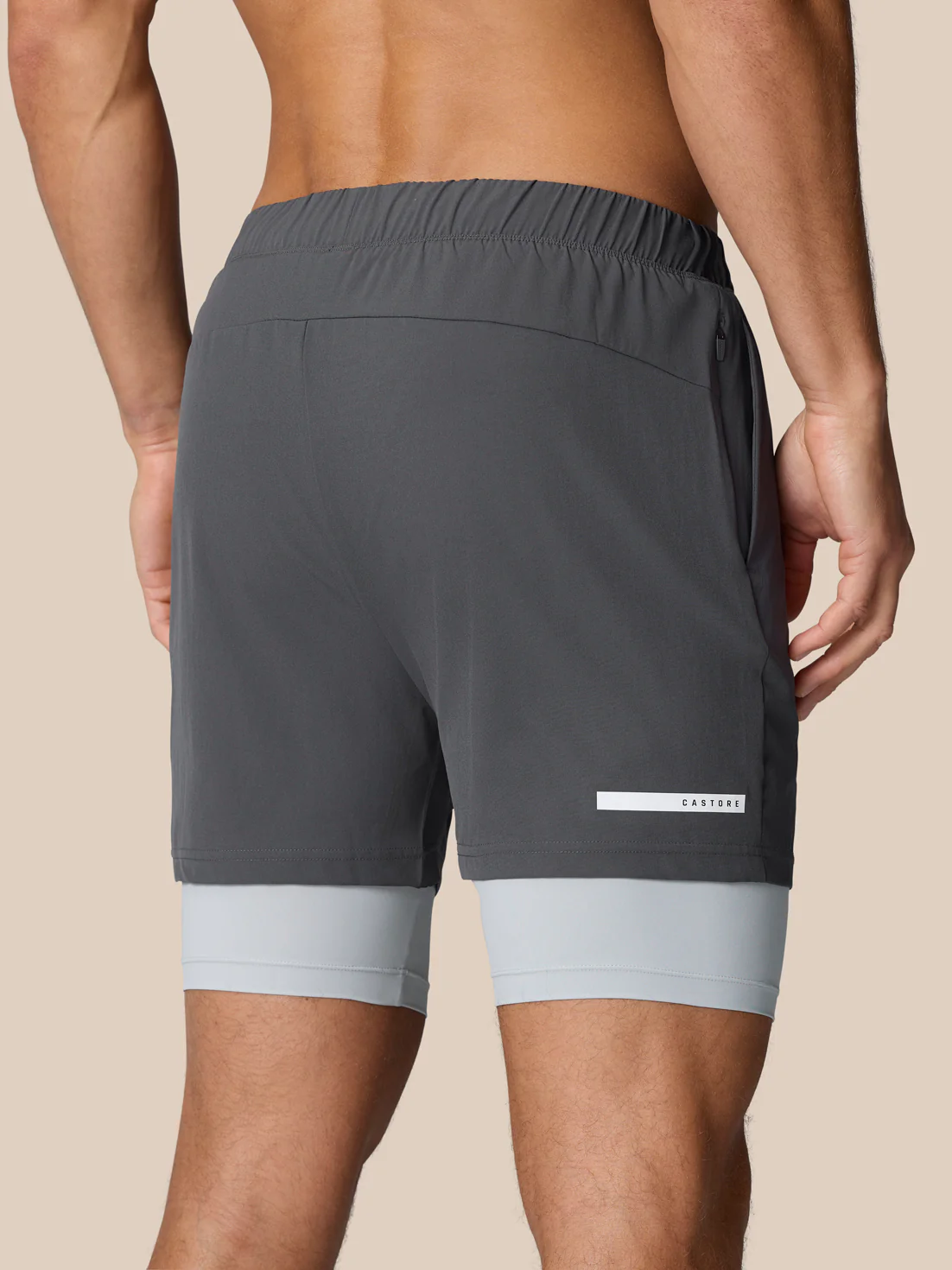 Flow Training 2-In-1 Short - Mid Grey
