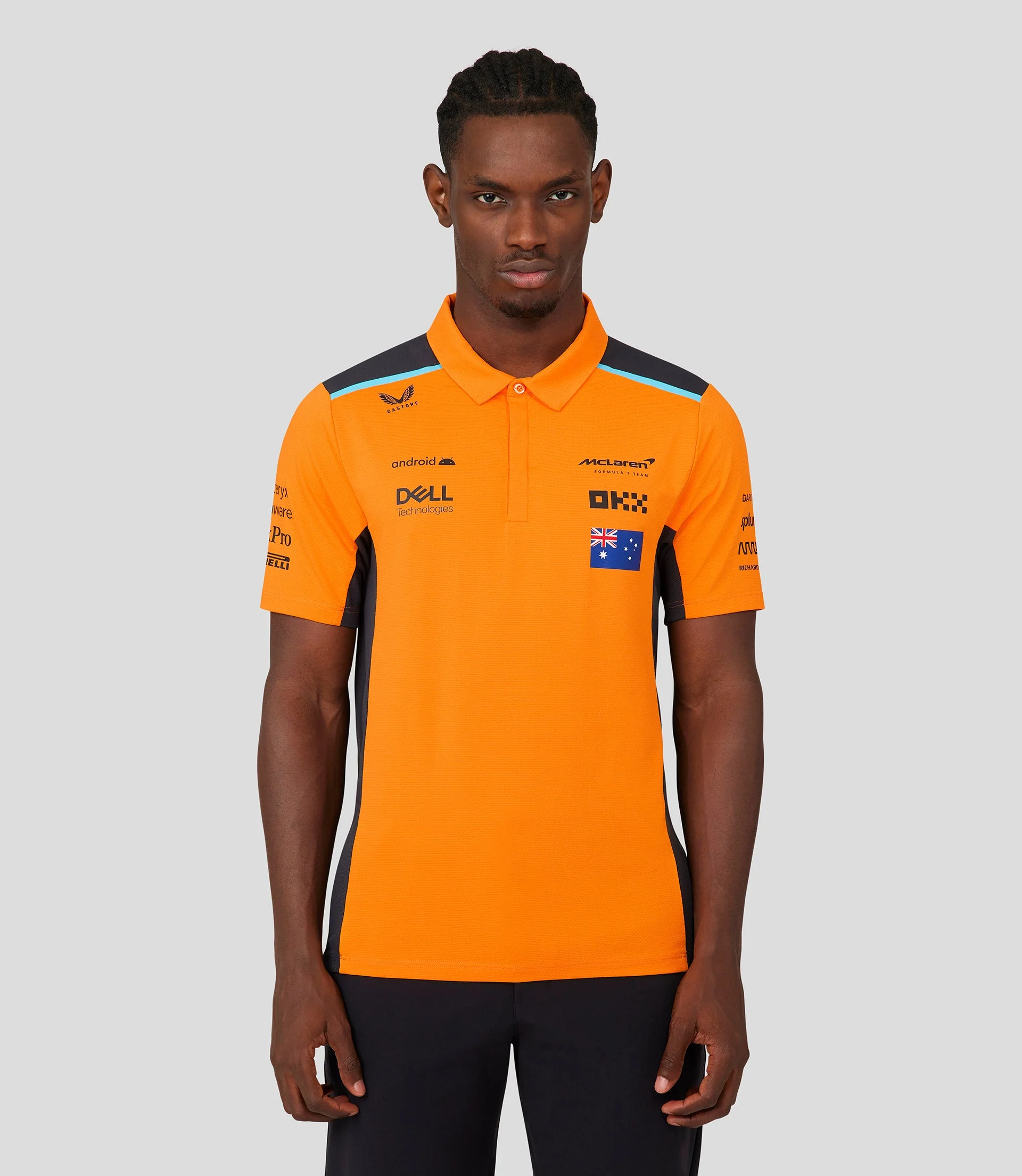 McLAREN MEN'S POLO SHIRT PIASTRI - AUTUMN GLORY