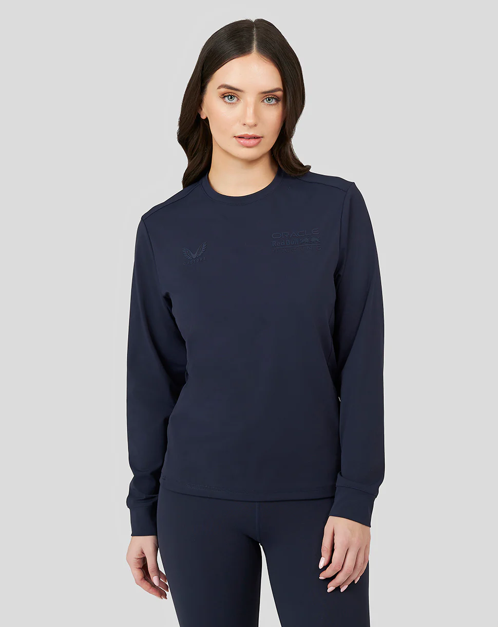 ORACLE RED BULL RACING WOMENS SWEAT TOP - NIGHT SKY