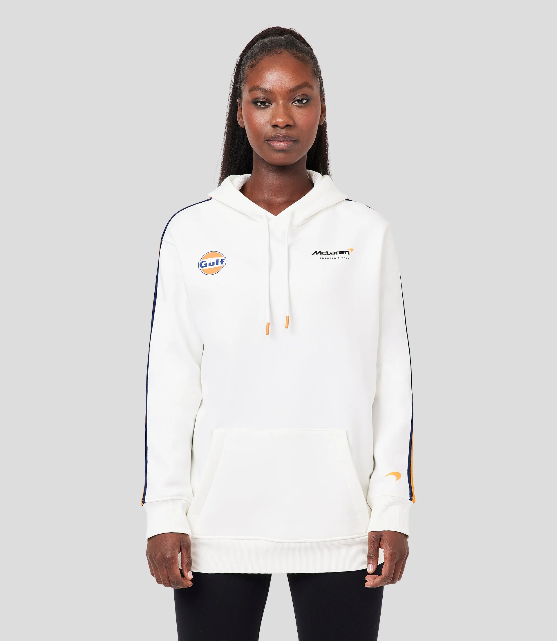 White McLaren Gulf Overhead Hoody