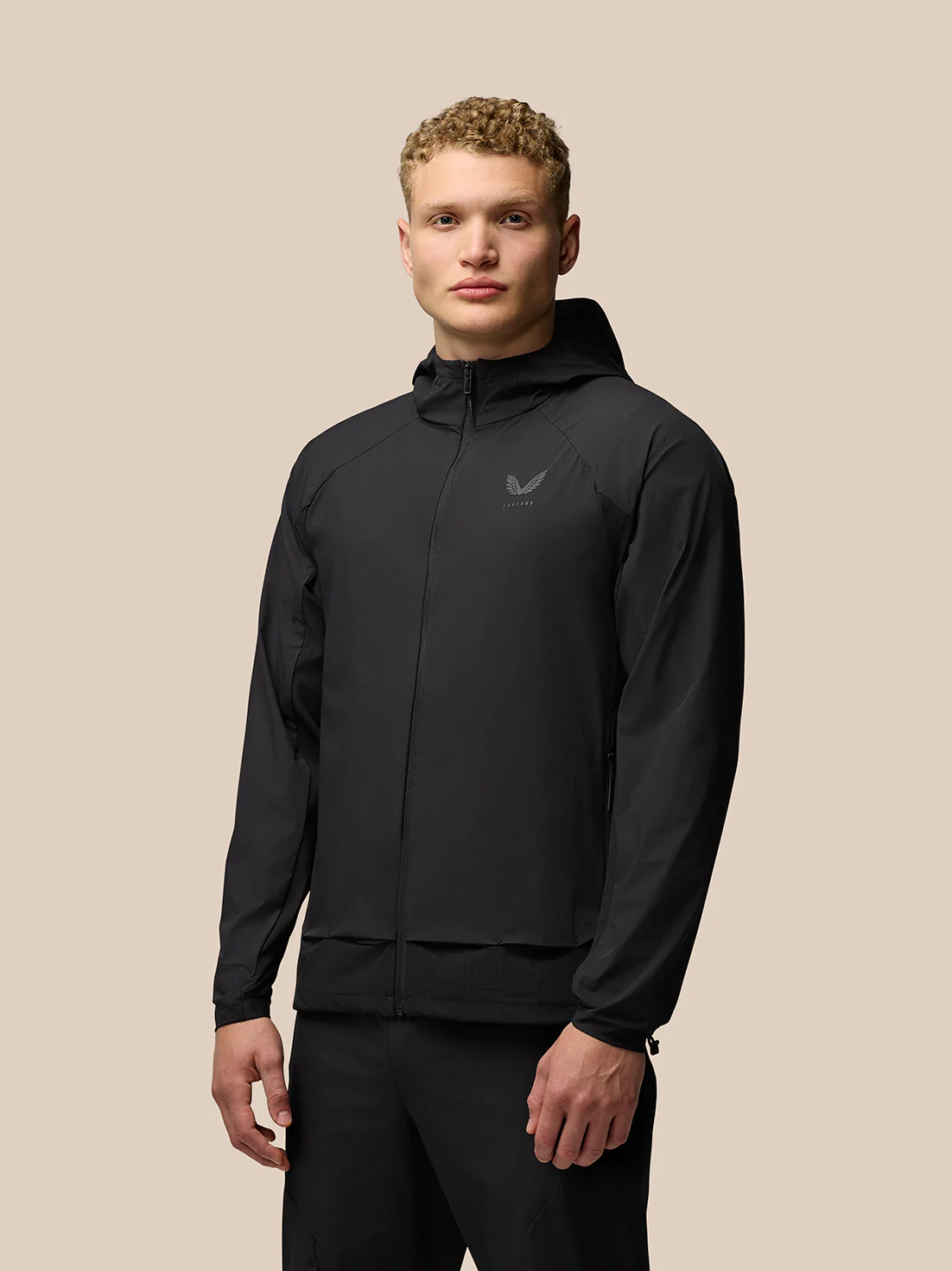 Flex Hooded Jacket - Black