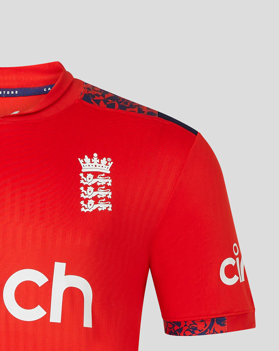 England Cricket Men's 24/25 Pro T20 Shirt