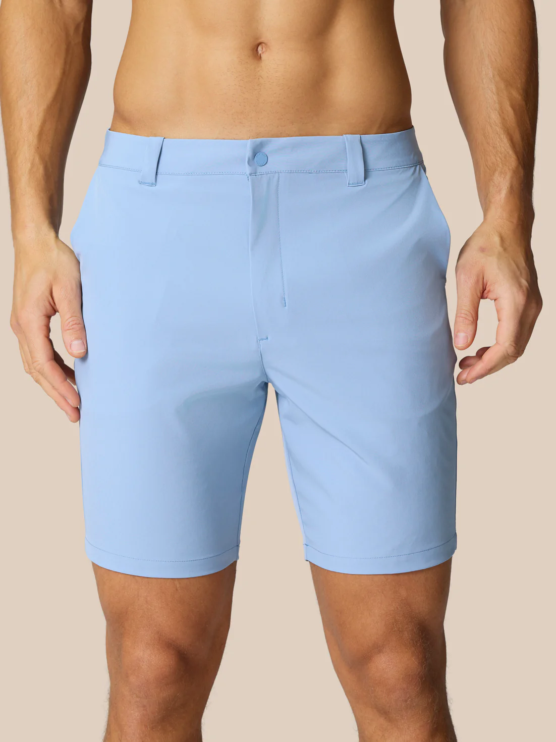 Golf Club Golf Shorts - Sky Blue