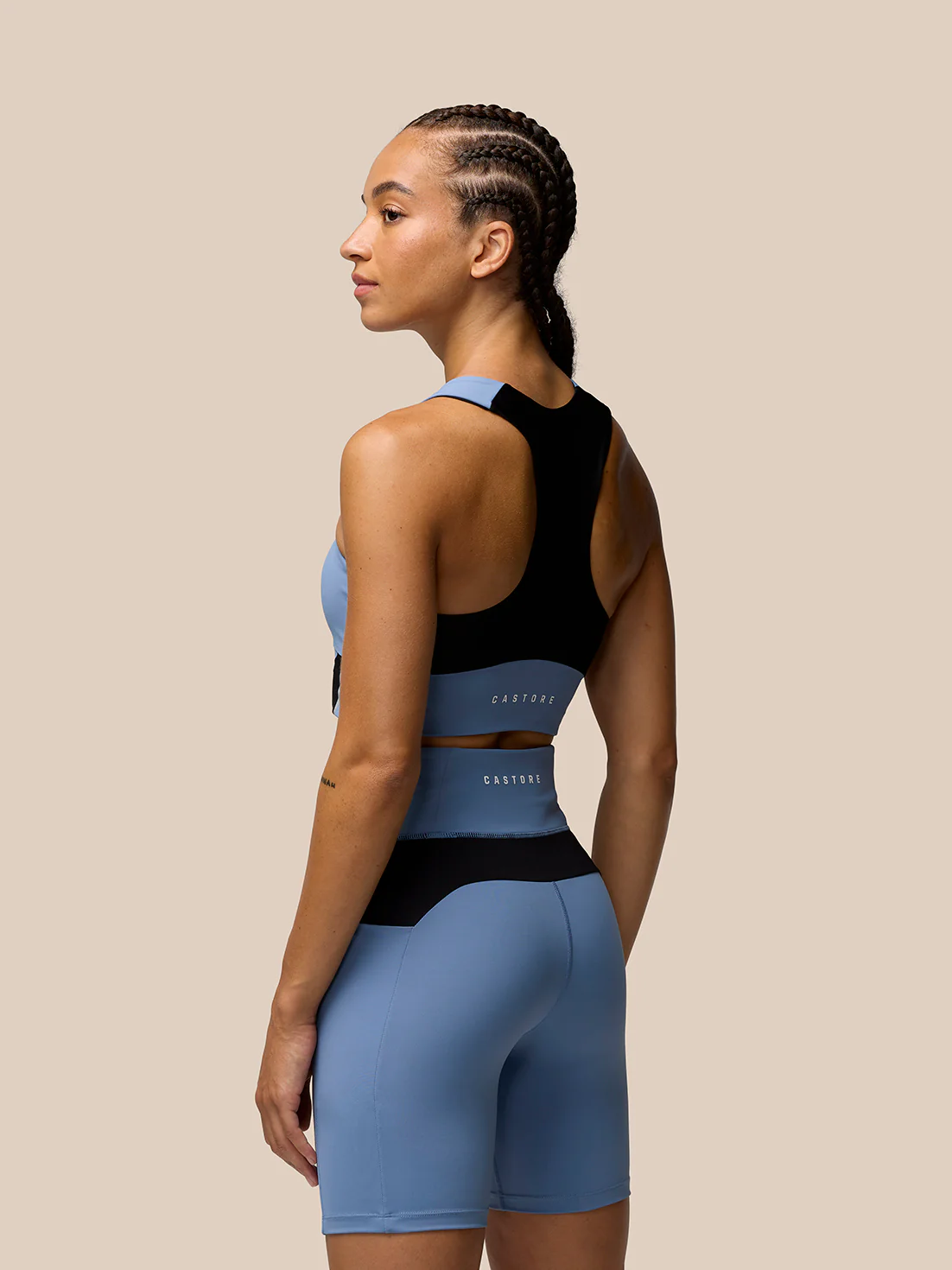 Apex Training Sports Bra - Light Blue