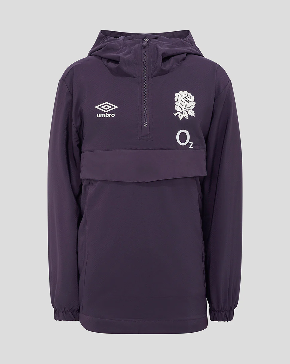England Rugby Junior Overhead Cagoule (O2) - Purple