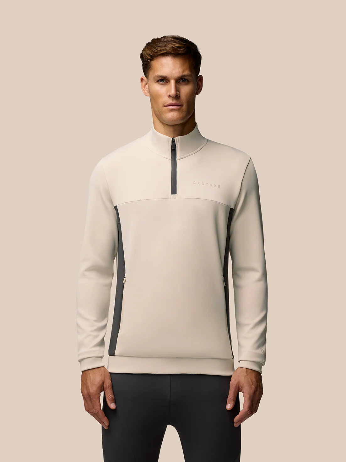 Flex Lifestyle 1/4 Zip - Beige