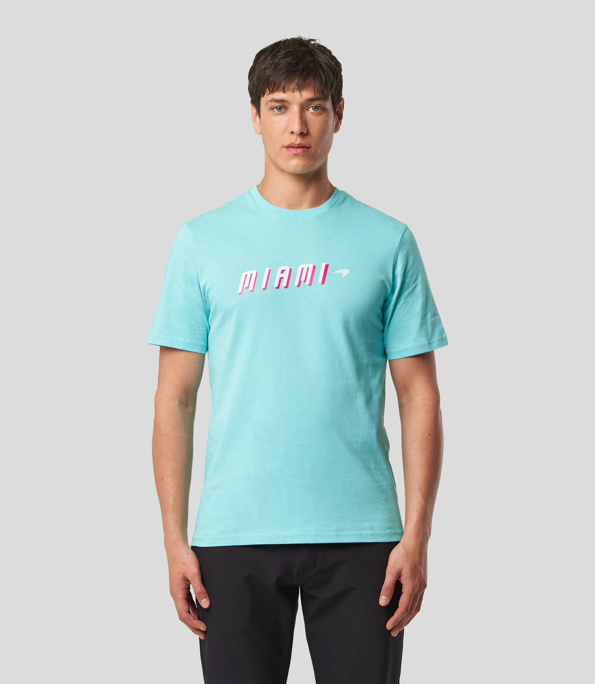Aqua McLaren Miami Graphic T-Shirt