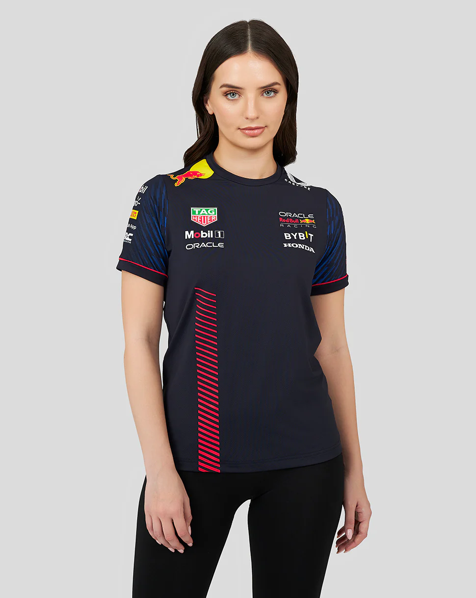 ORACLE RED BULL RACING WOMENS SET UP T-SHIRT - NIGHT SKY
