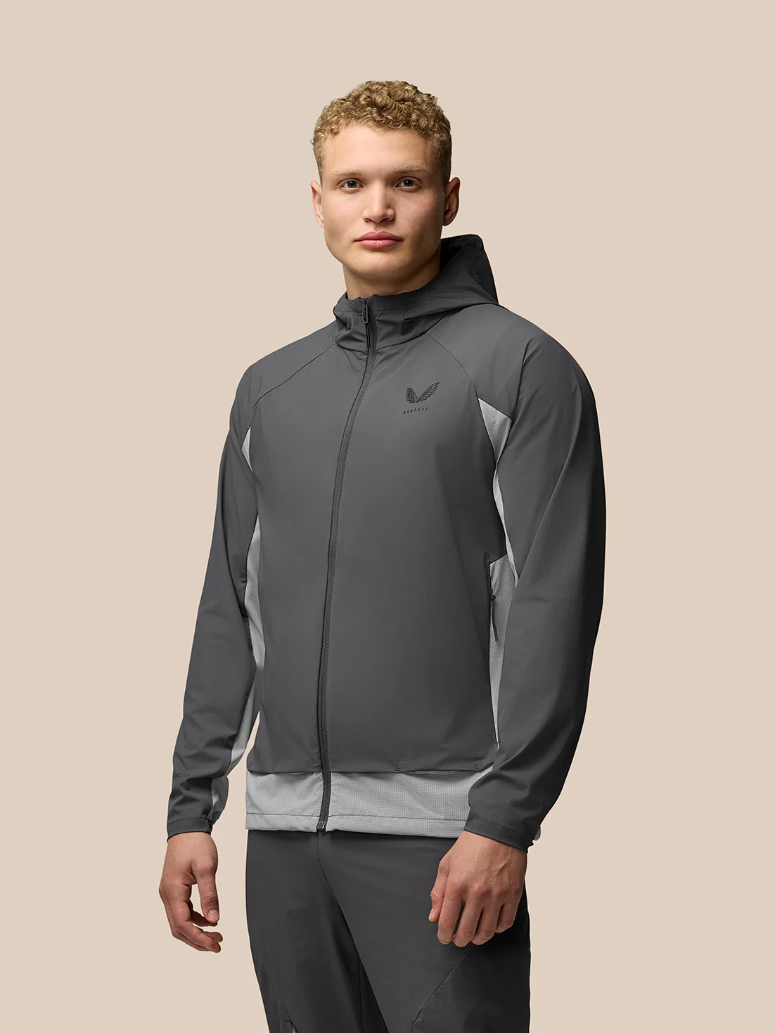Flex Hooded Jacket - Grey