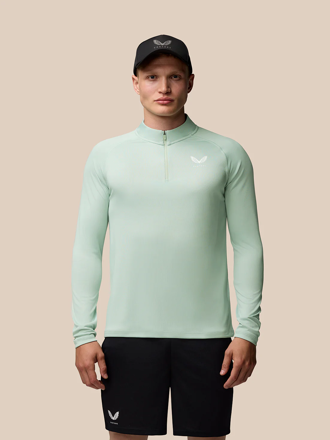 Adapt Training 1/4 Zip Top - Green