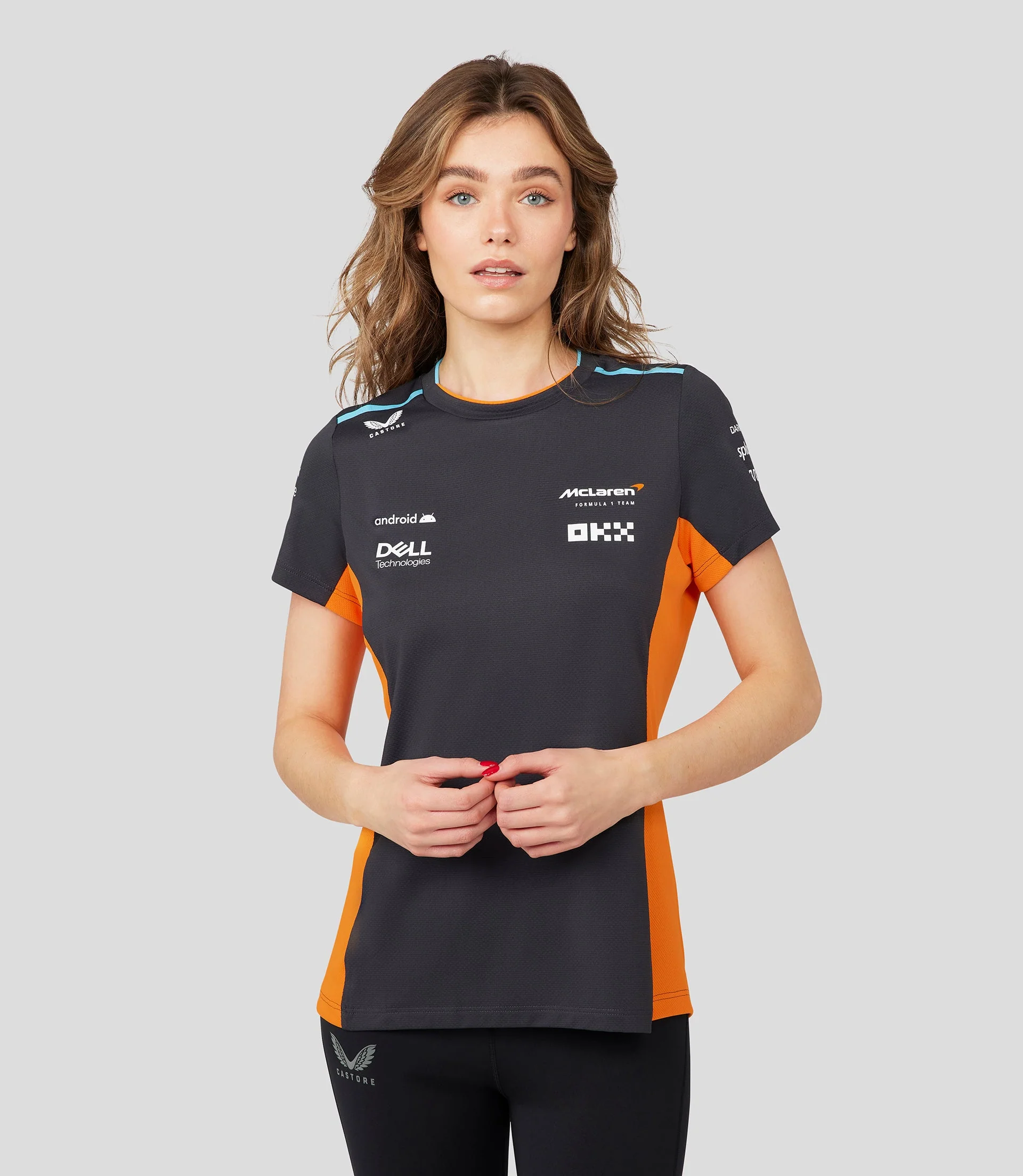 McLAREN WOMEN'S SET UP T-SHIRT 23 - PHANTOM
