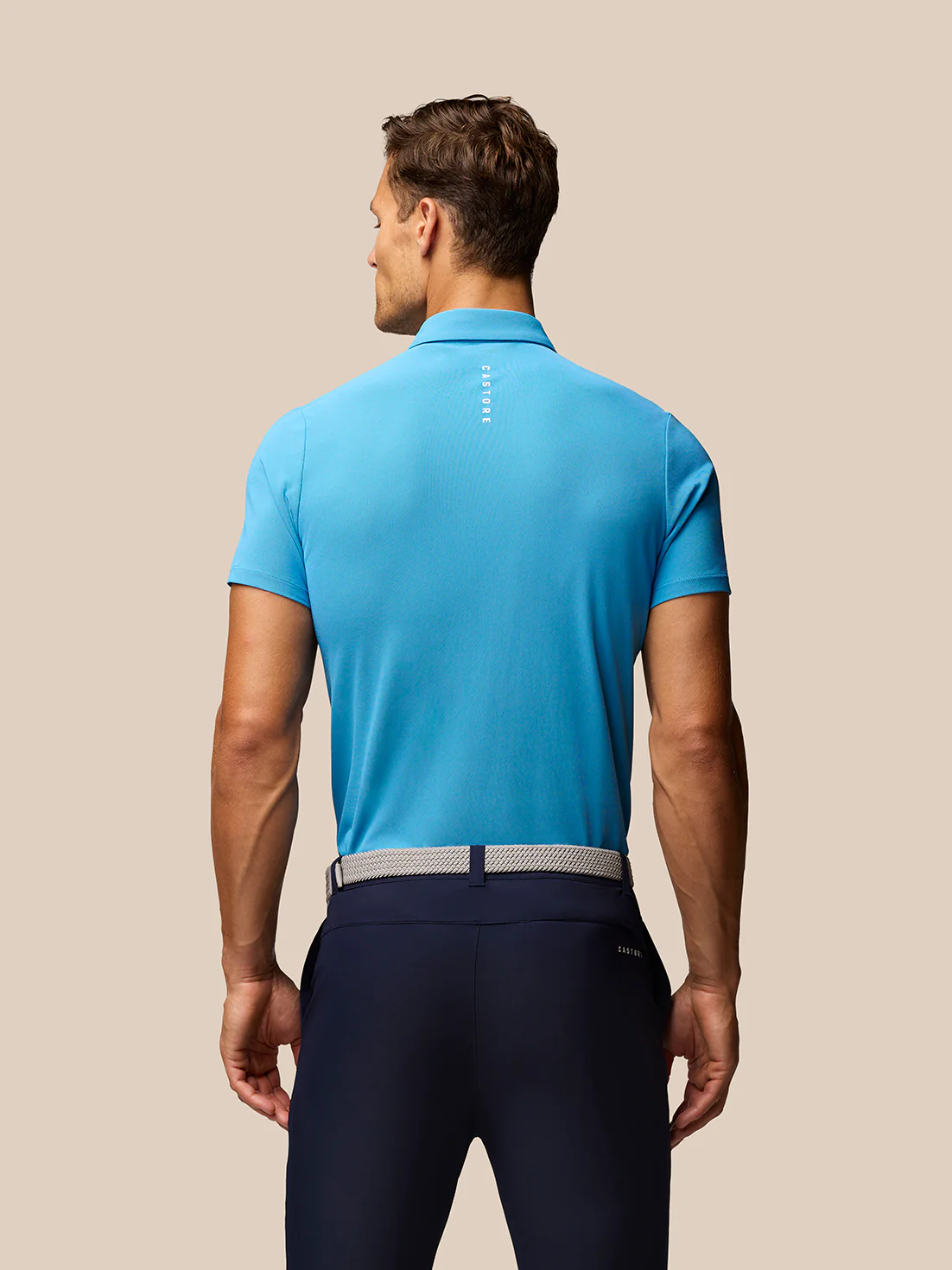 Club Golf Polo - Corn Blue