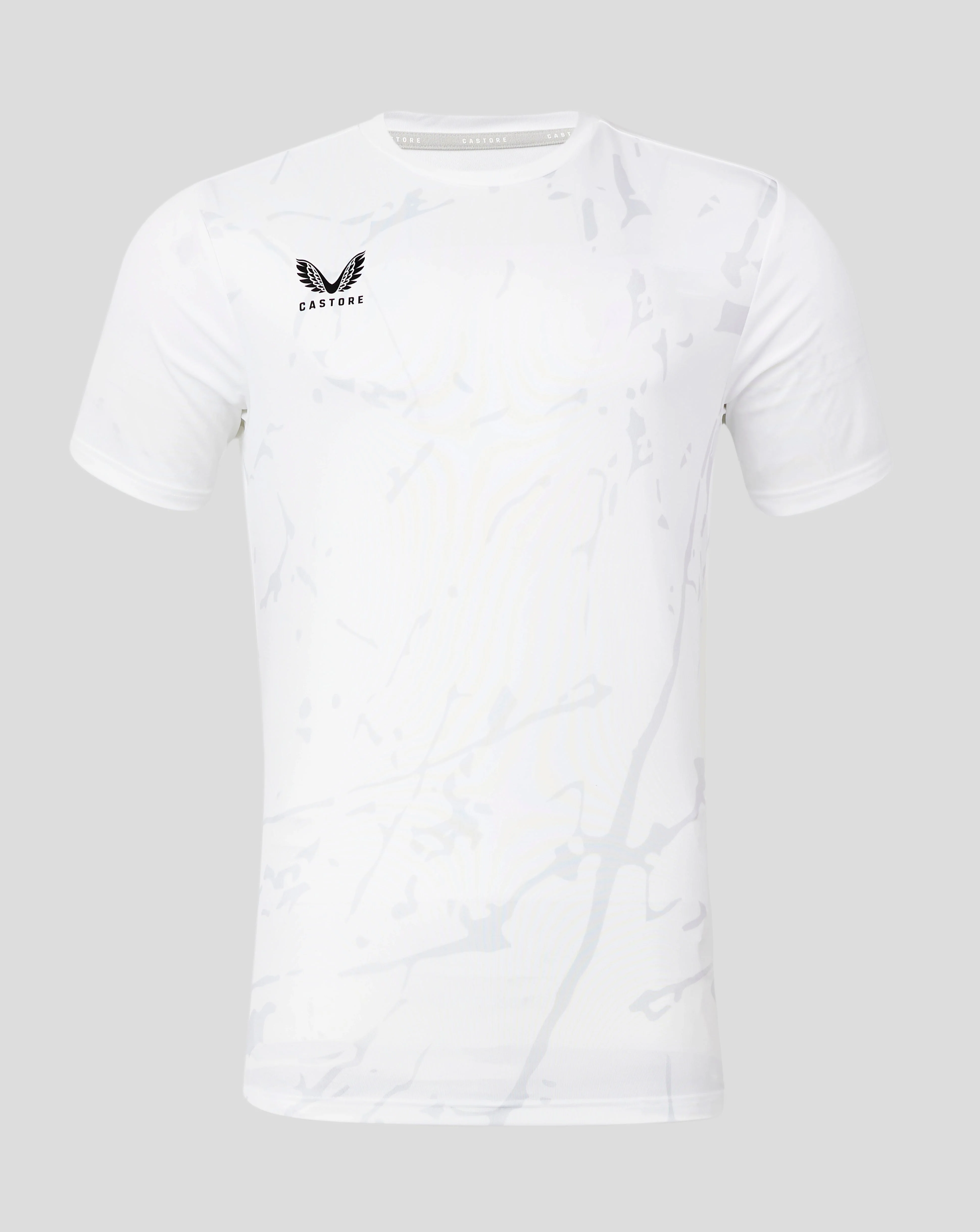 Mens Marble Performance Tee - Brilliant White