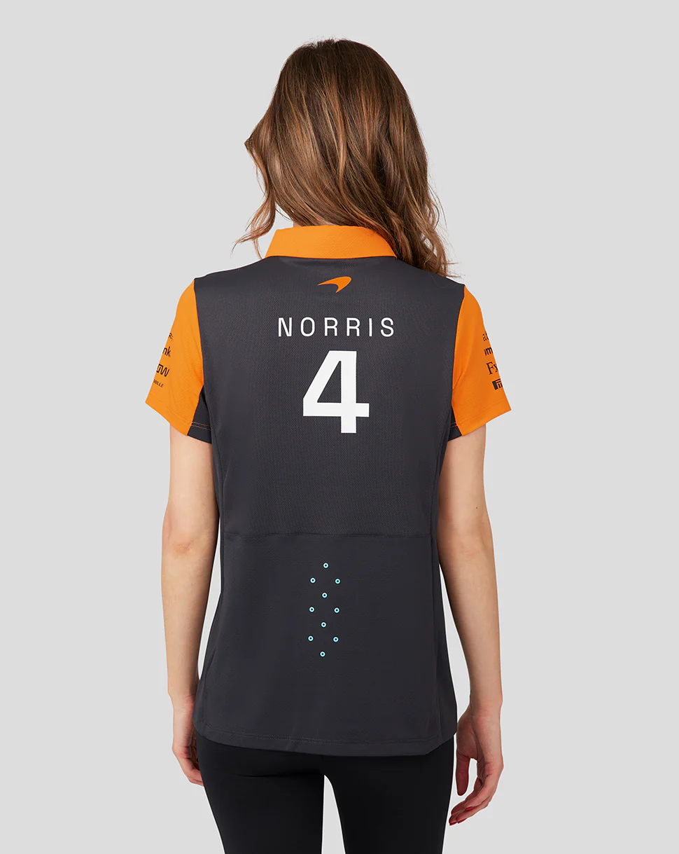 McLAREN WOMEN'S POLO SHIRT NORRIS - AUTUMN GLORY