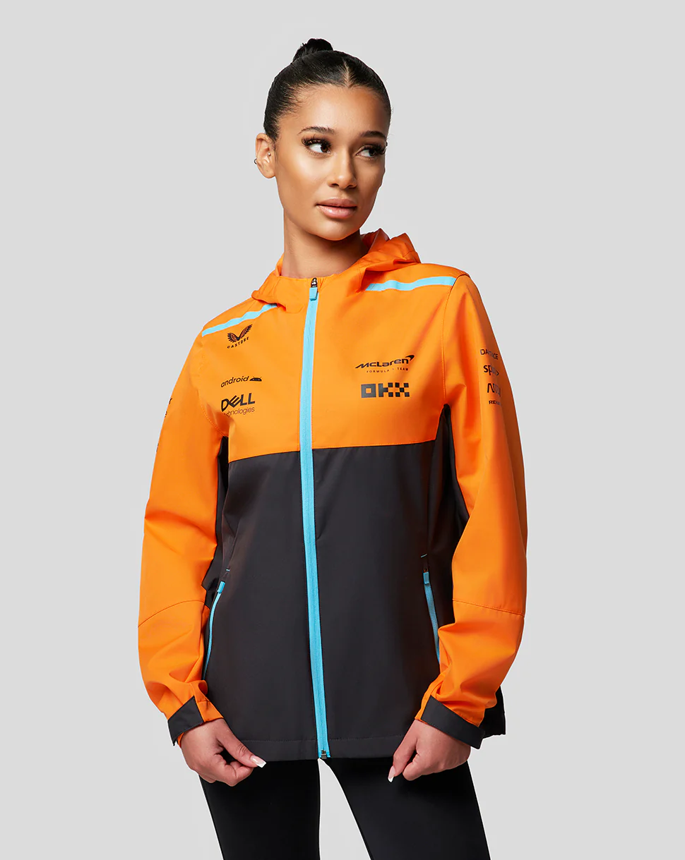 McLAREN WOMEN'S LIGHTWEIGHT RAIN JACKET - AUTUMN GLORY
