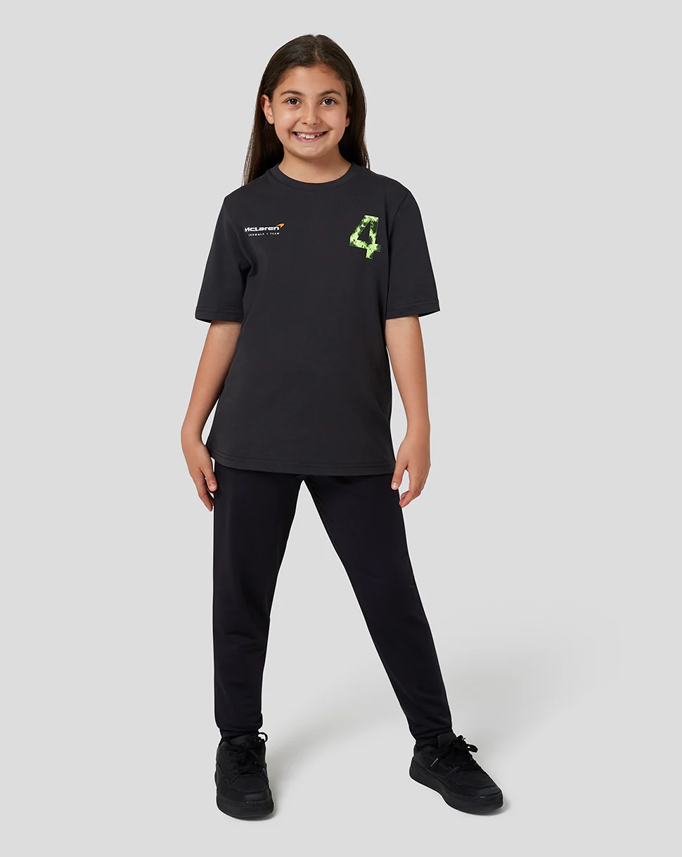 Junior McLaren Norris Silverstone T-Shirt - Phantom