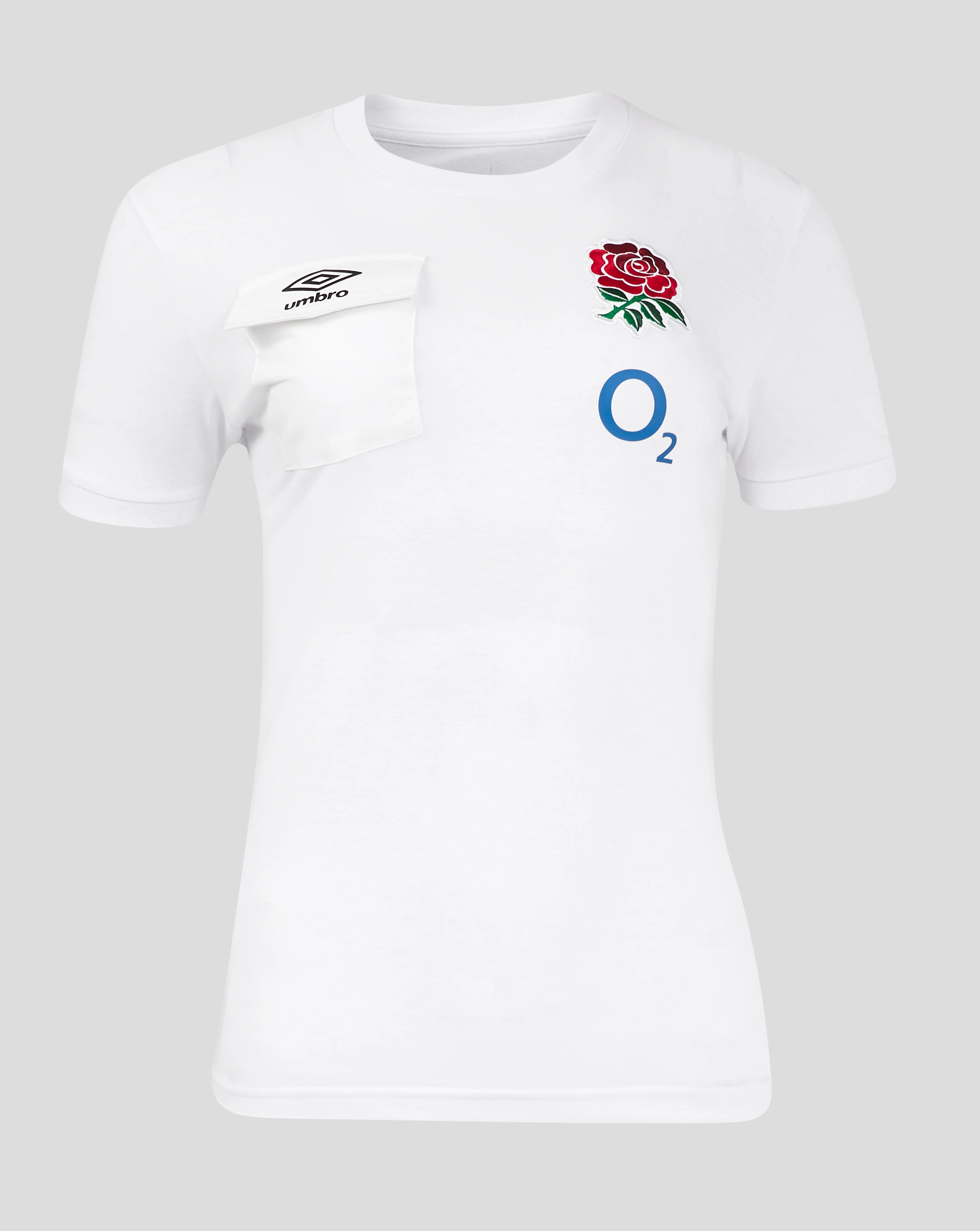 England Rugby Women's Presentation Tee (O2) - Brilliant White
