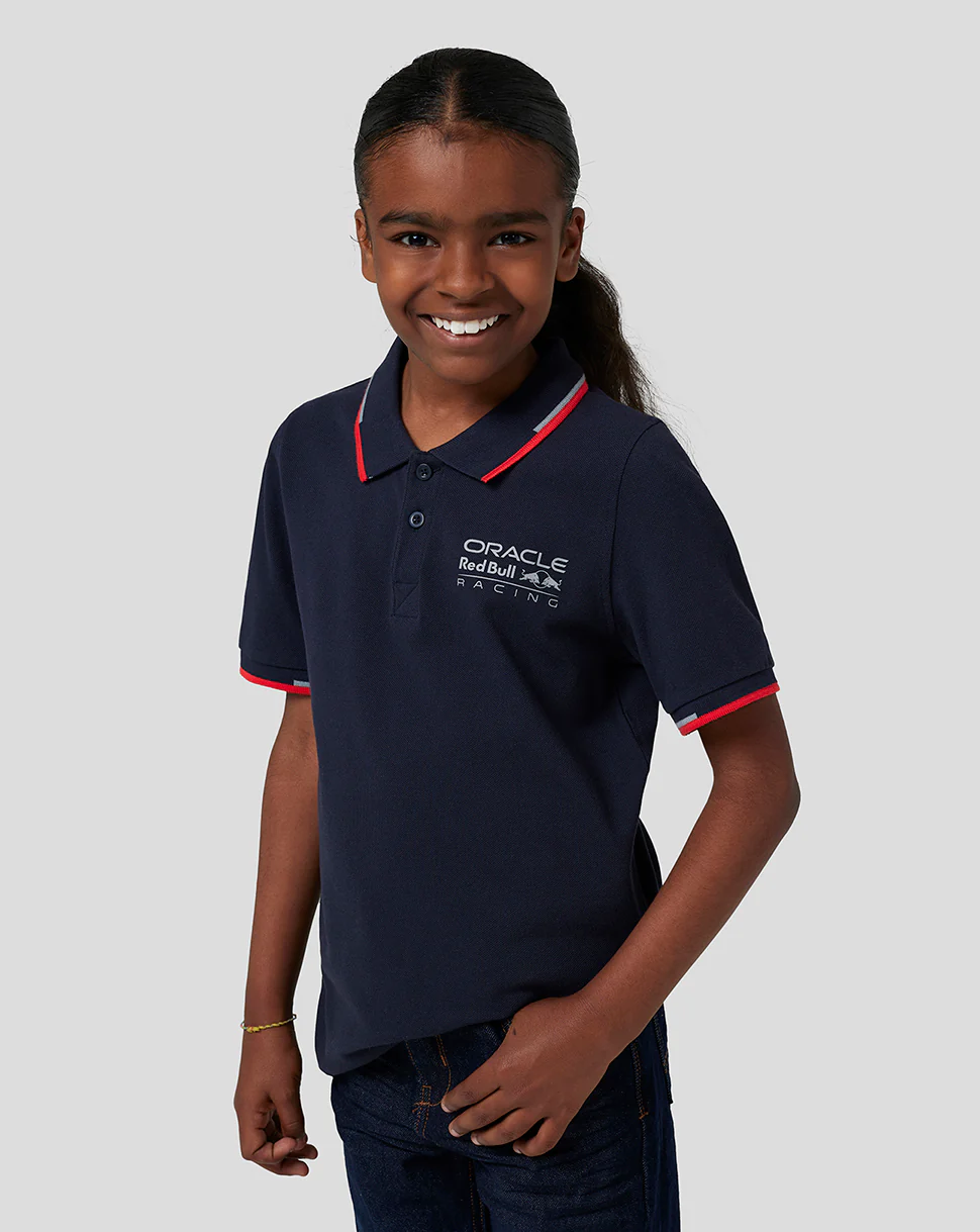 Oracle Red Bull Racing Junior Core Polo - Night Sky