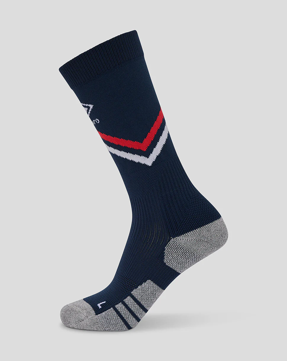 England Rugby Junior Home Mid Calf Socks - Navy
