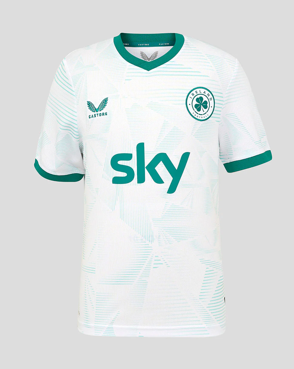 Ireland Junior Away Short Sleeve Shirt 25/26