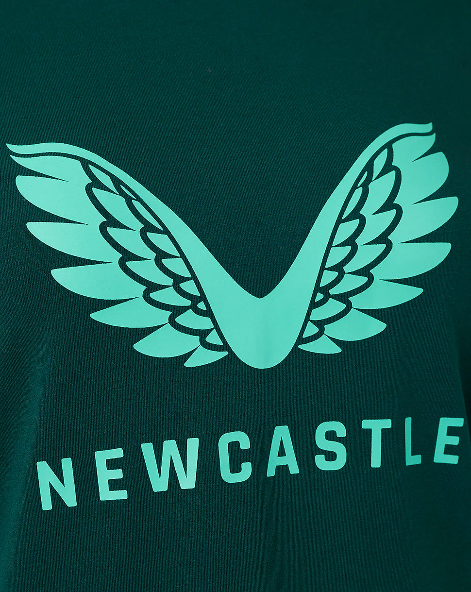 Newcastle United Women's 23/24 Players Travel T-Shirt - Green