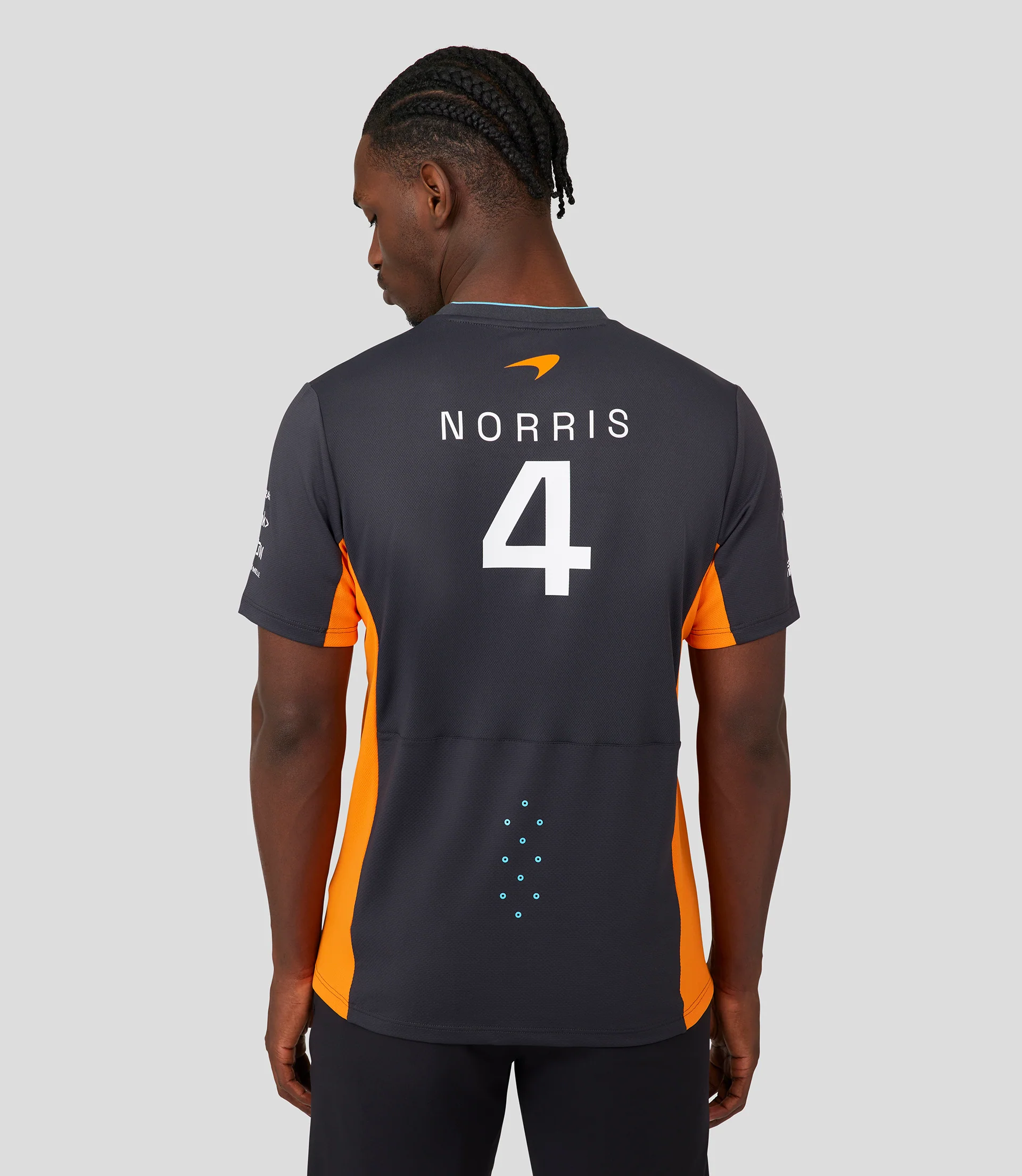 McLAREN MEN'S SET UP T-SHIRT NORRIS - PHANTOM
