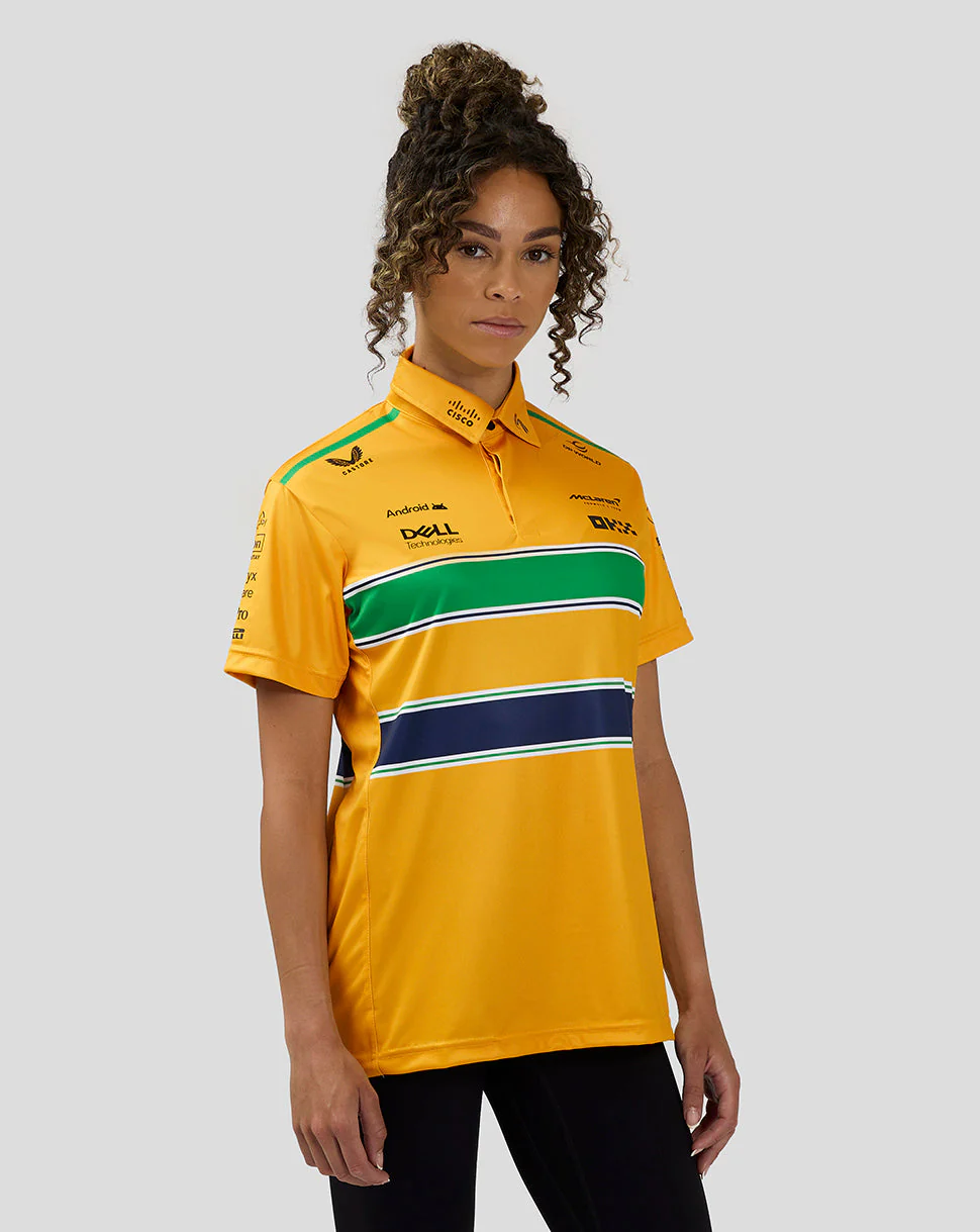 Womens McLaren Teamwear Senna Monaco Polo Formula 1