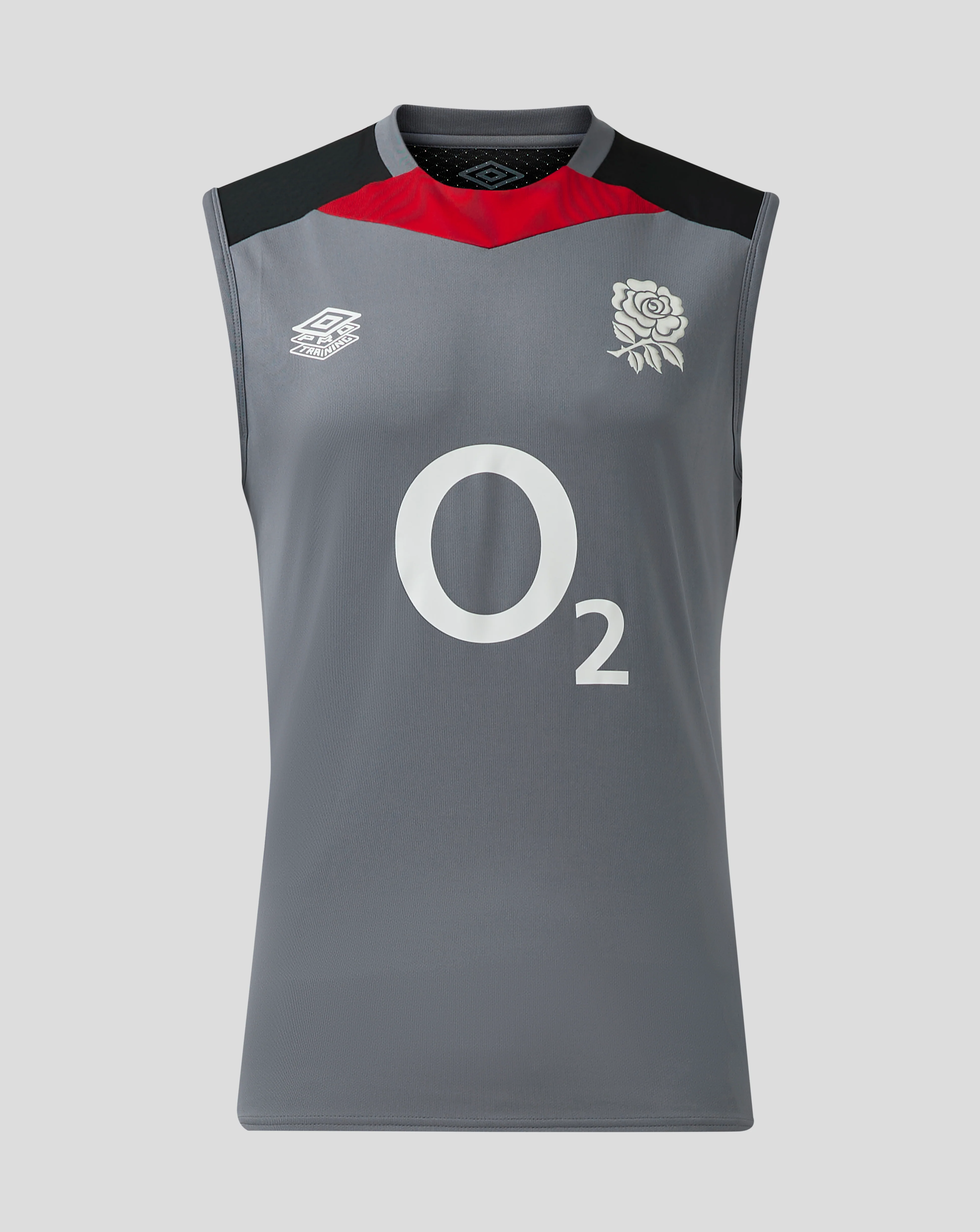 England Rugby Men's Sleeveless Jersey (O2) - Grey