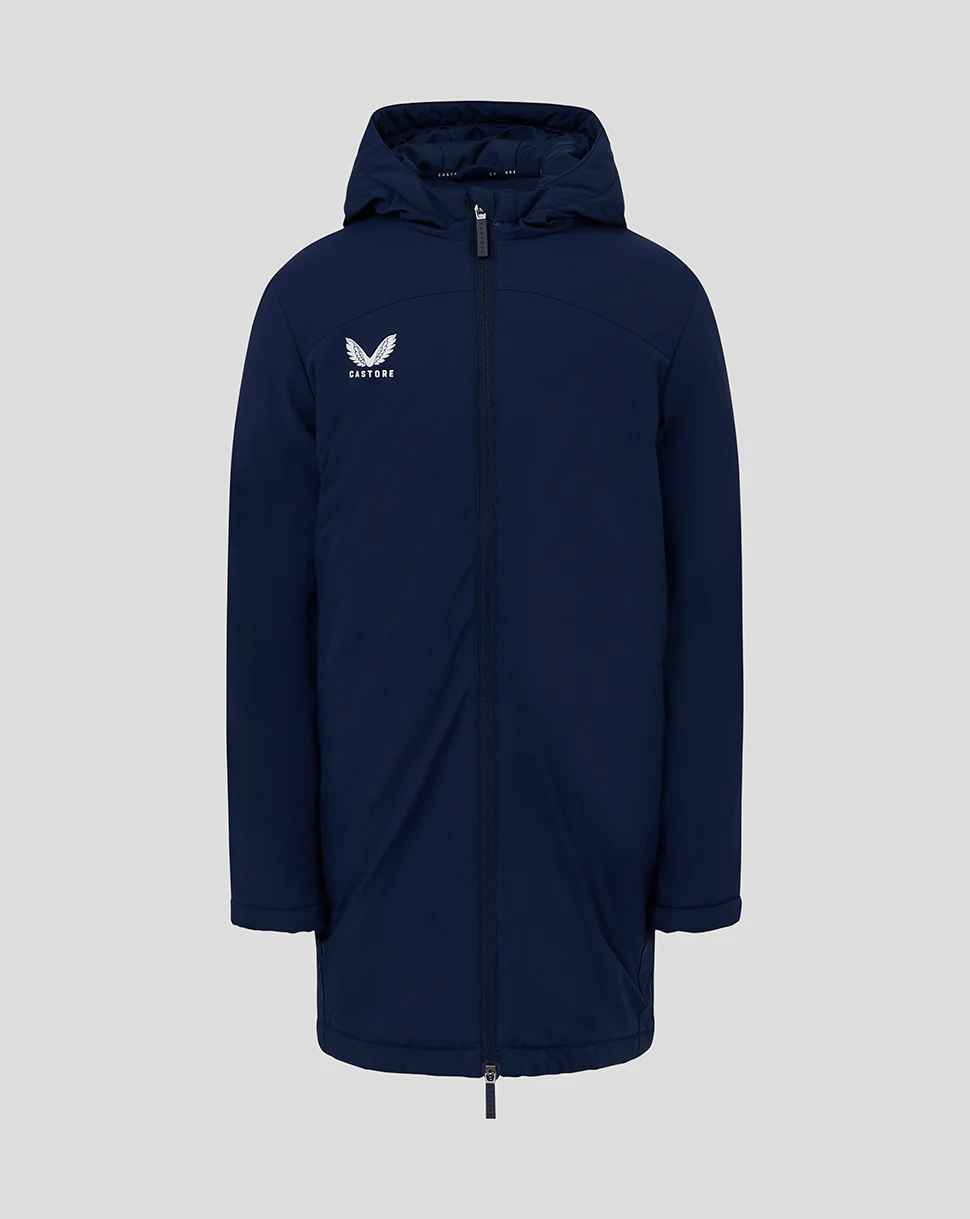Junior Long Bench Jacket - Dark Slate