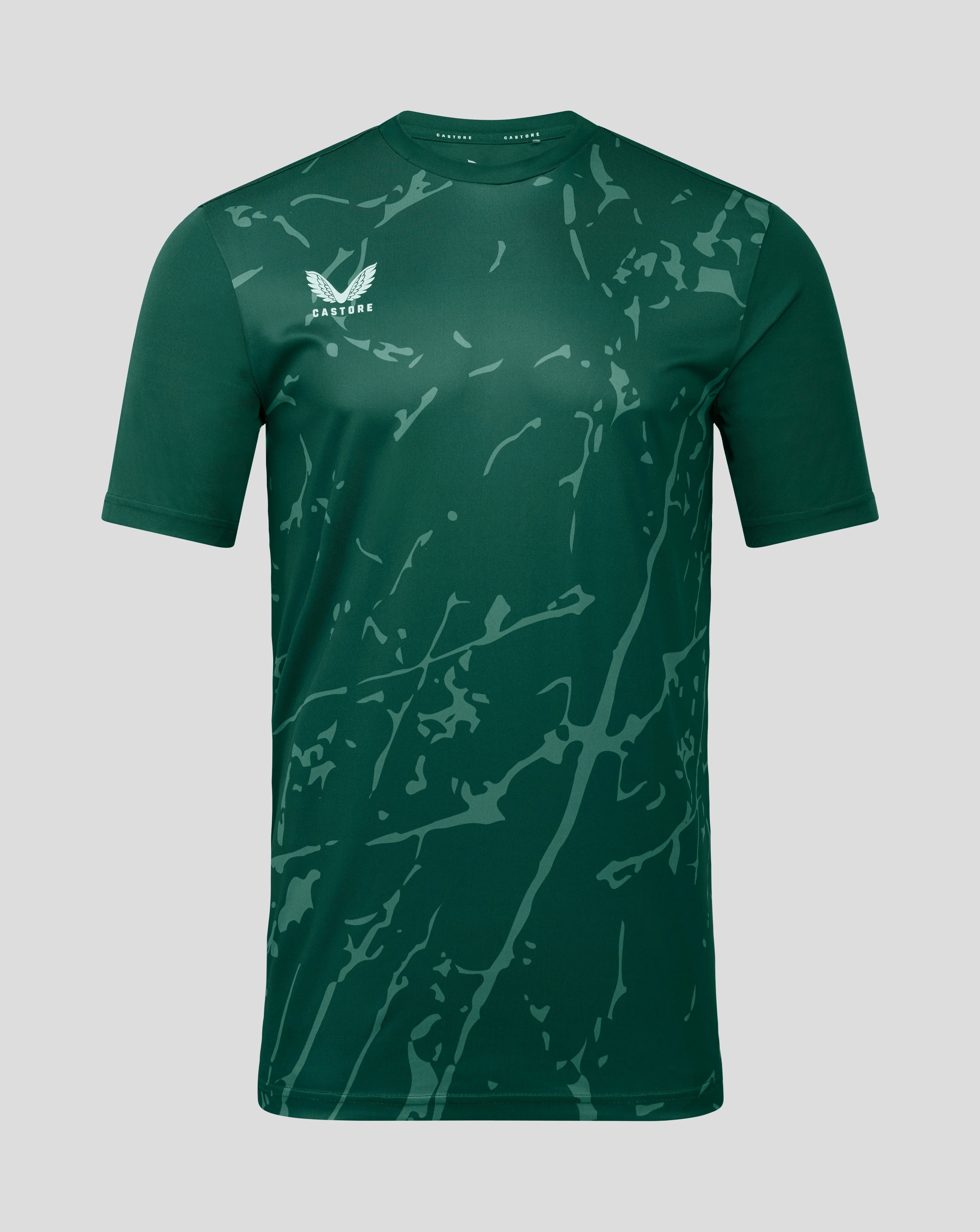 Mens Marble Performance Tee - Botanical Garden