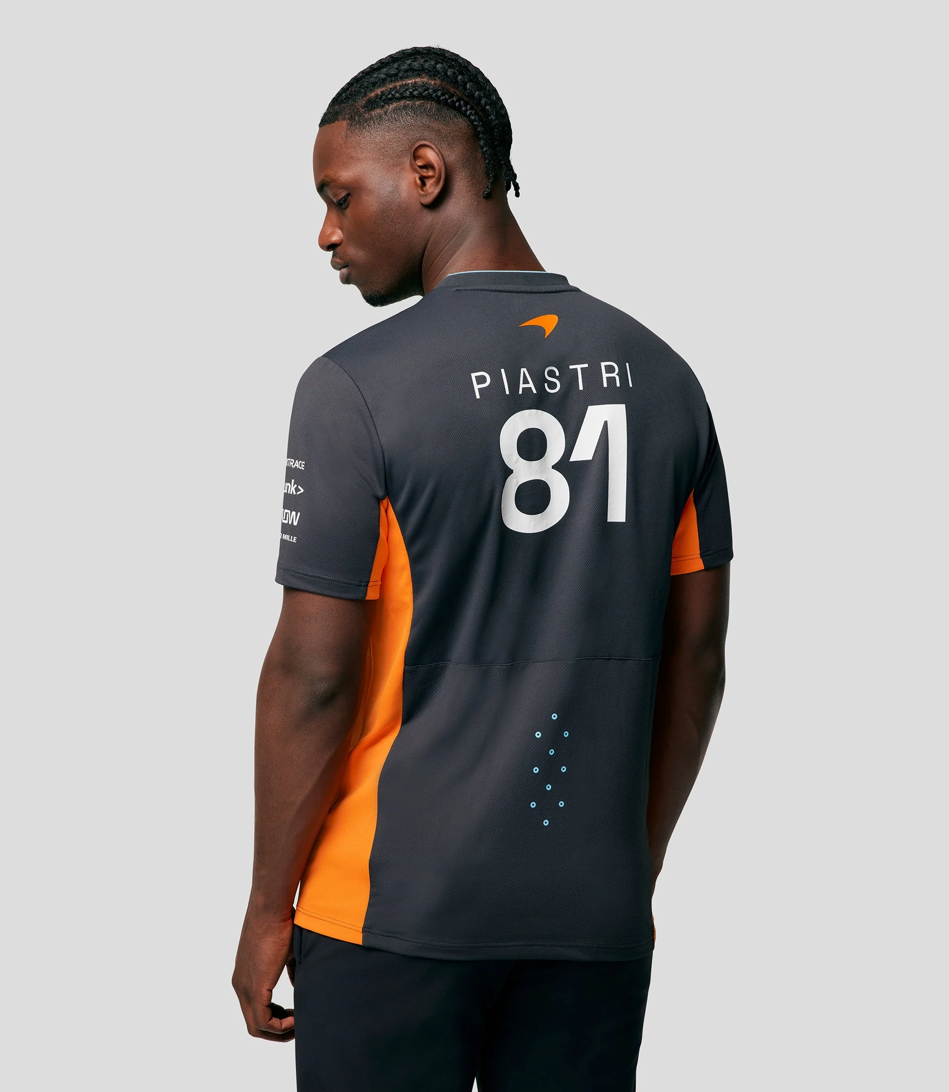 McLAREN MEN'S SET UP T-SHIRT PIASTRI - PHANTOM