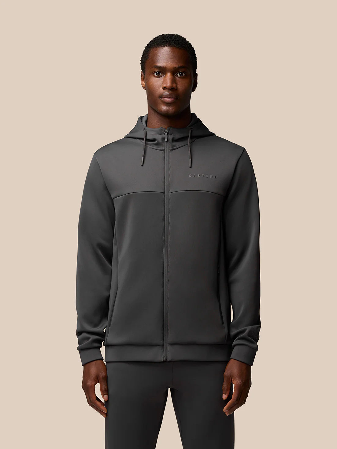 Flex Lifestyle Full Zip - Charcoal