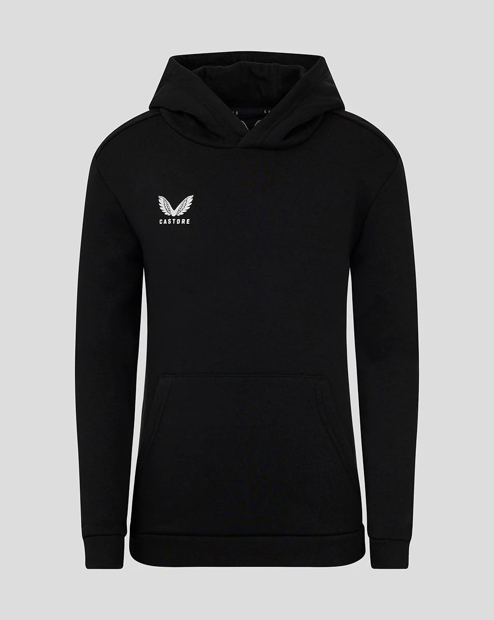 Junior Cotton Leisure Hoodie - Caviar