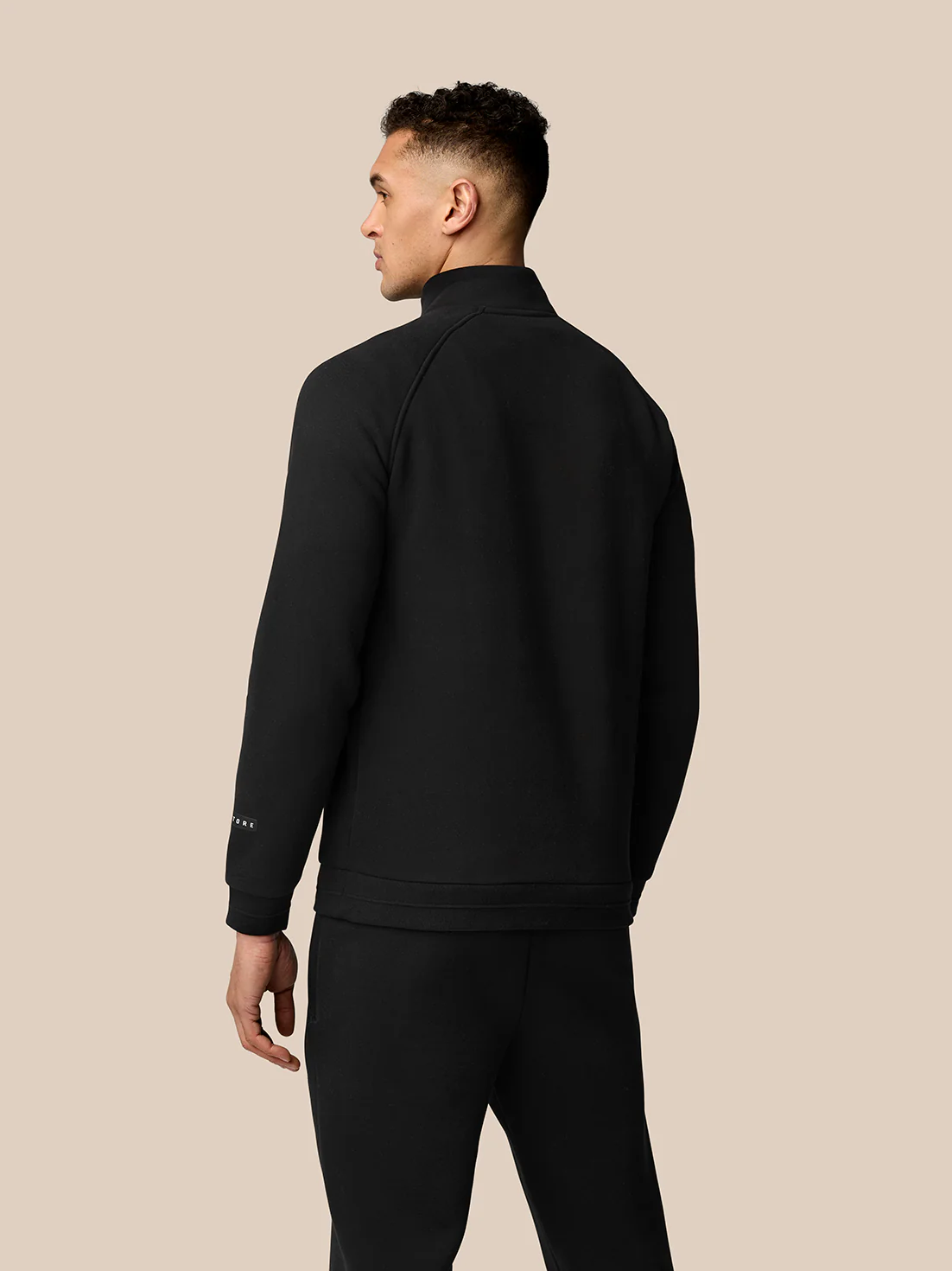 Adapt Fleece Quarter Zip - Black