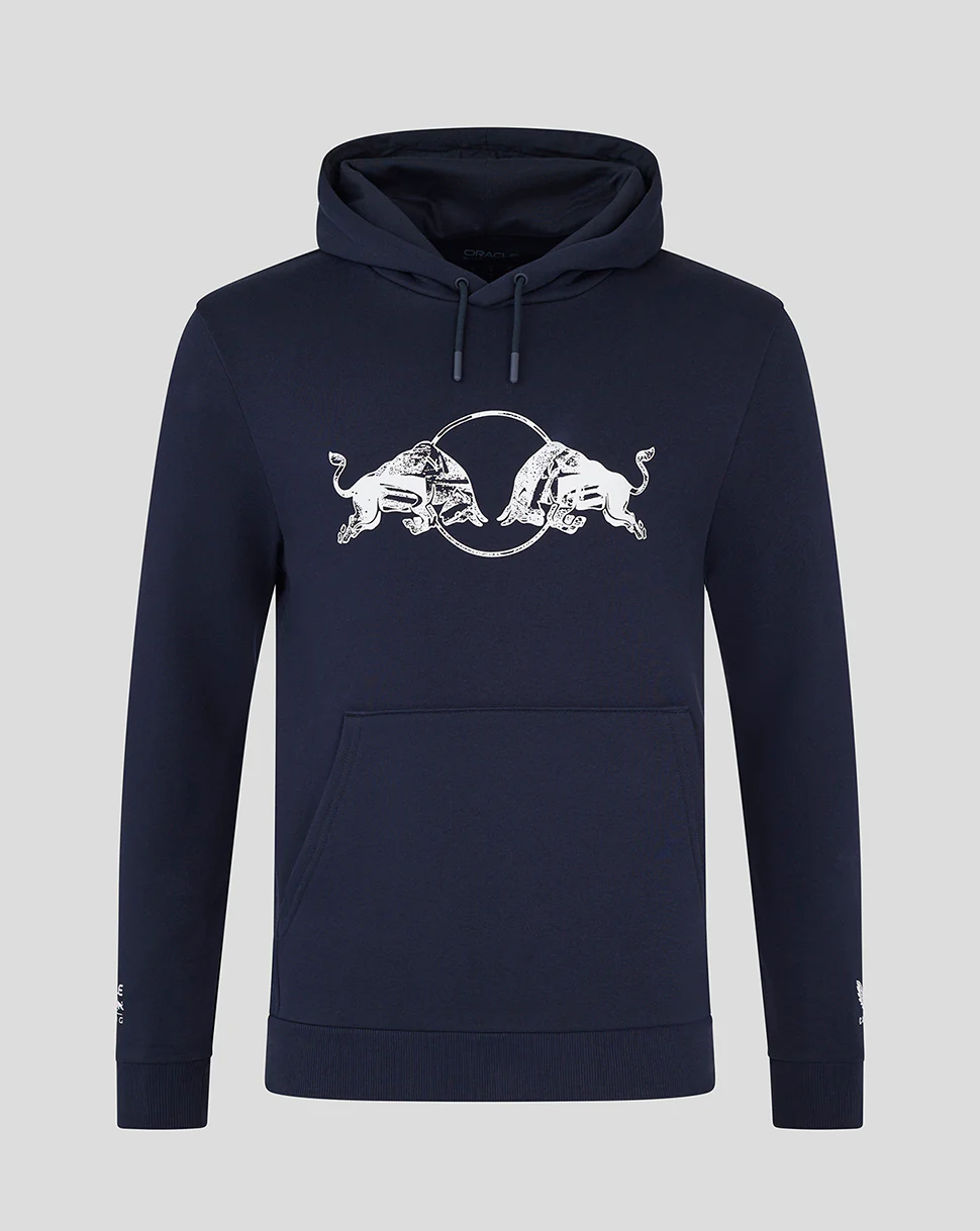 Oracle Red Bull Racing Unisex Graphic Bull Hoodie - Night Sky