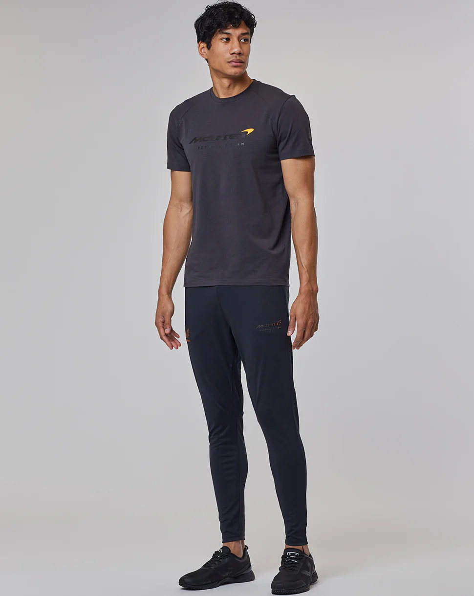 Dark Grey McLaren Active Dualbrand Fanwear T-Shirt