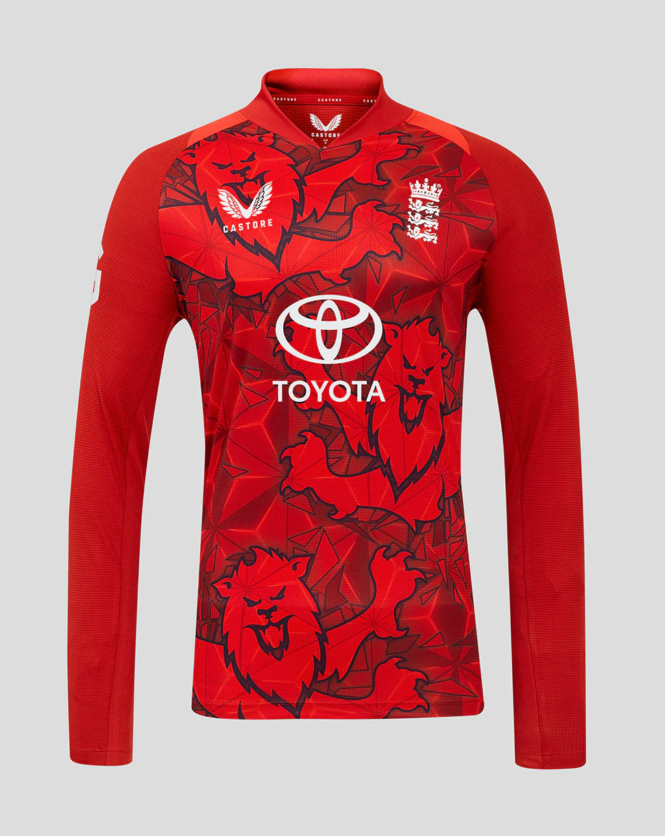 England Cricket T20 Men's Pro Long Sleeve Shirt 25/26