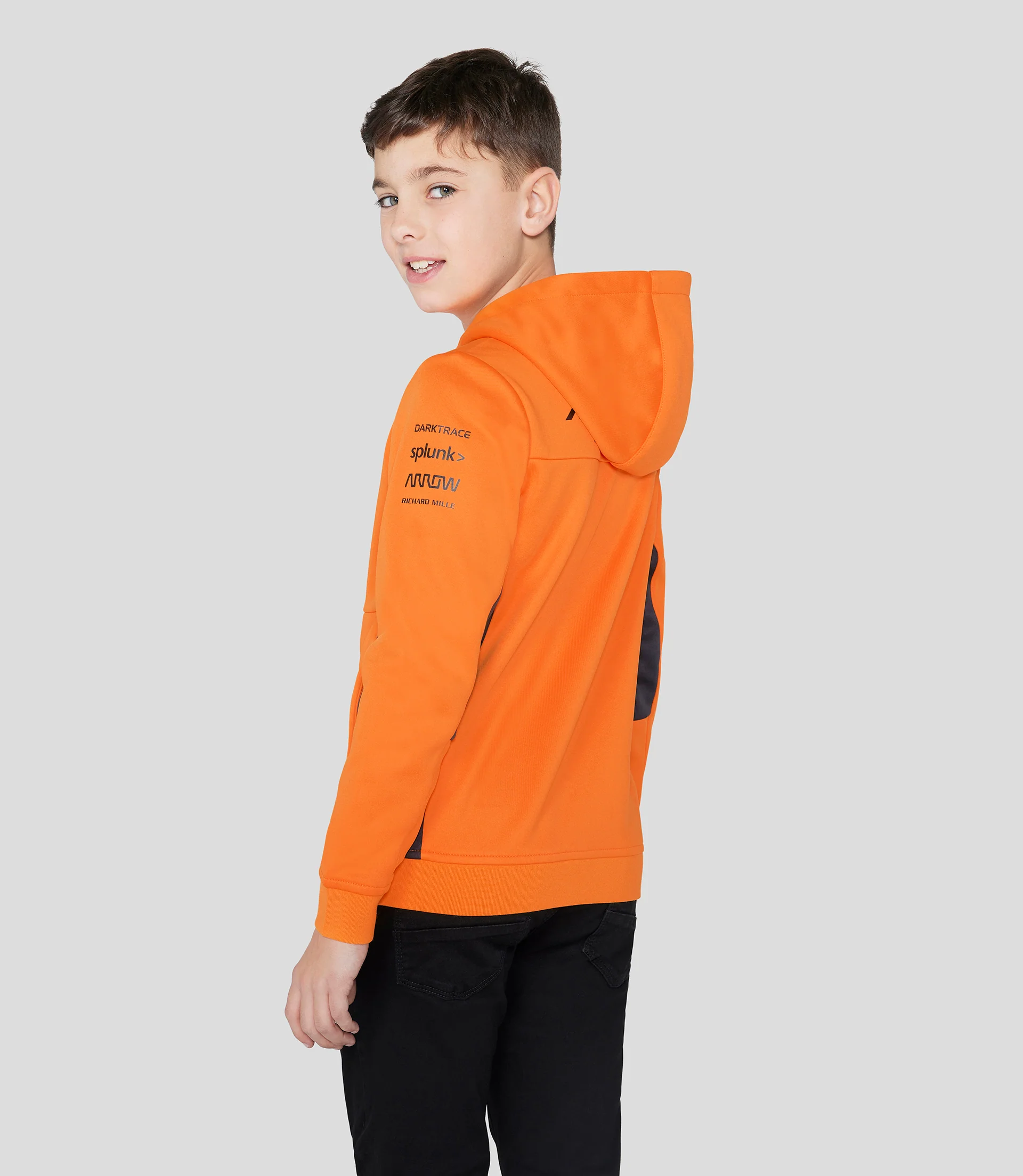 Junior McLaren Hooded Sweat - Autumn Glory