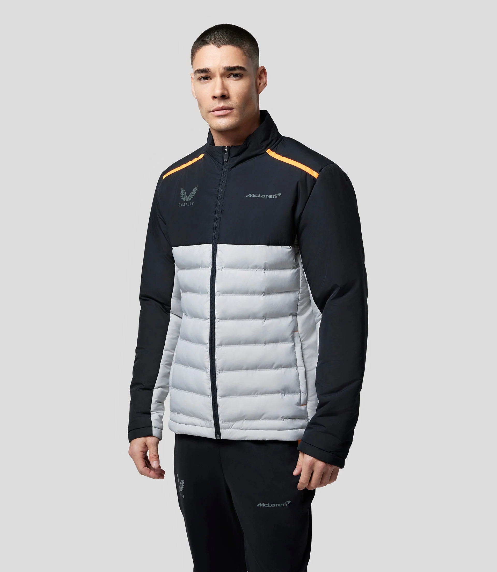 McLAREN PERFORMANCE PADDED JACKET - HARBOUR MIST