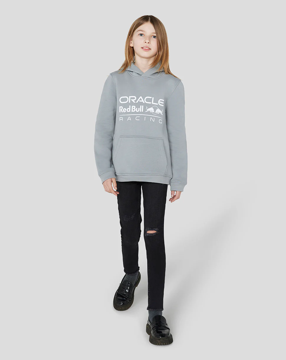 Oracle Red Bull Racing Junior Core Overhead Hoodie - Grey