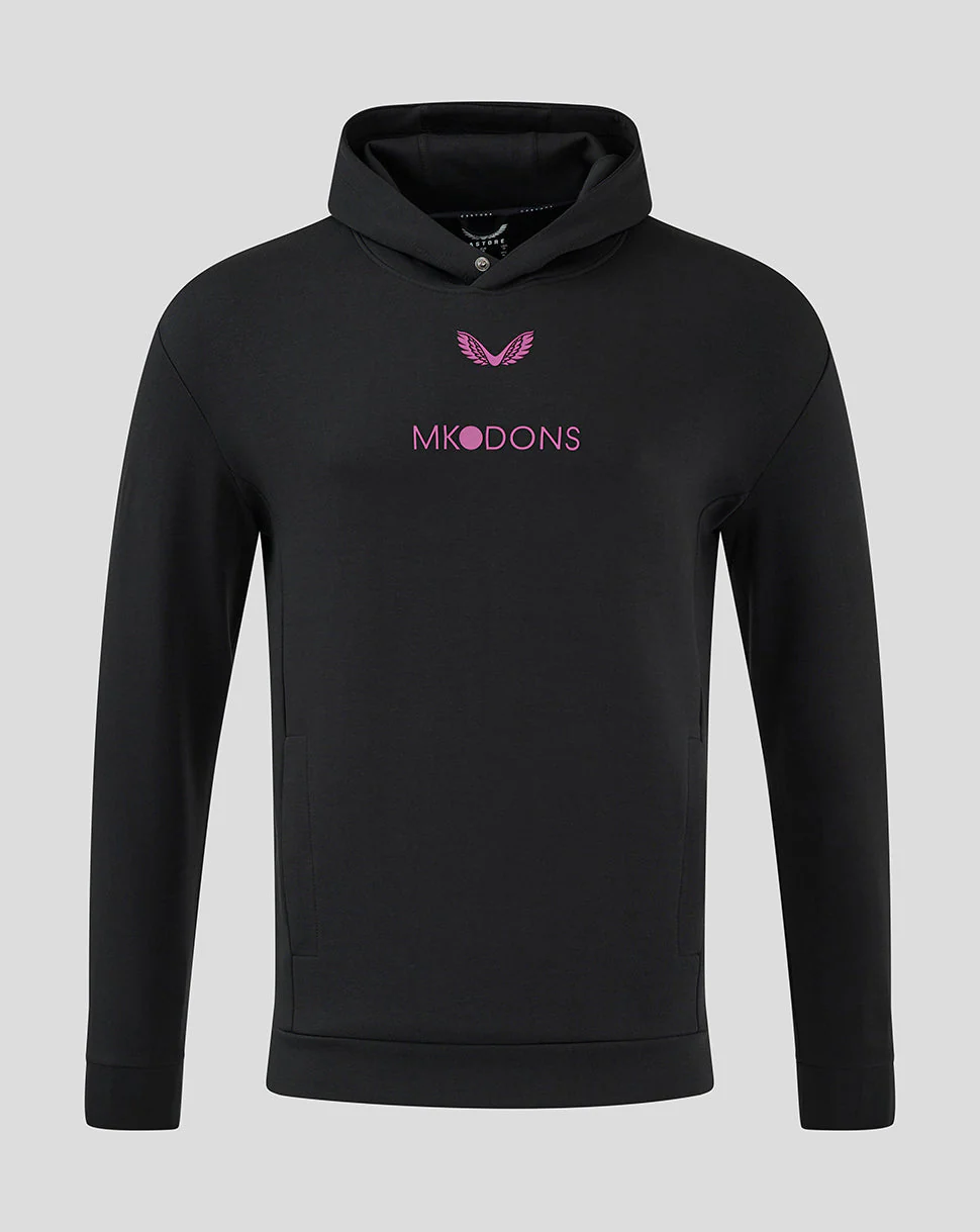 MK Dons Men's 24/25 Travel Logo Hoody