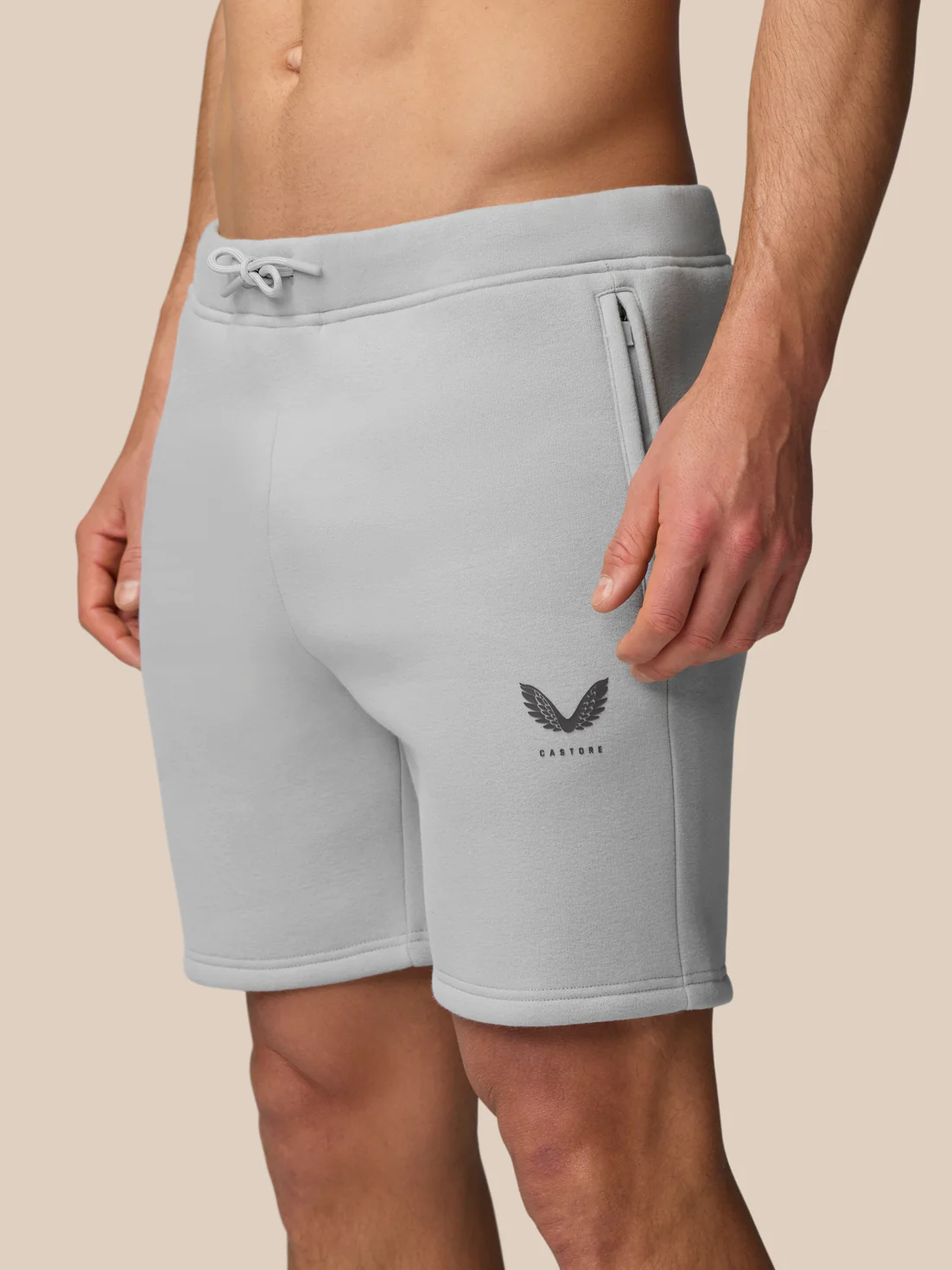 Adapt Fleece Jogger Shorts - Grey
