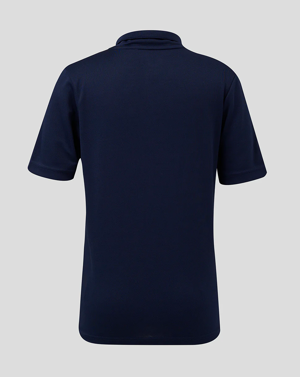 Junior Performance Polo - Peacoat