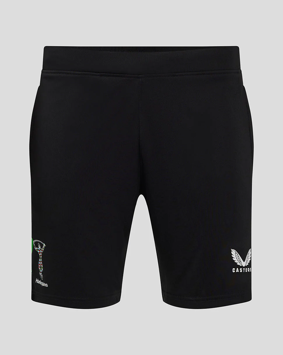 Harlequins Men's 24/25 Training Gym Shorts - Black