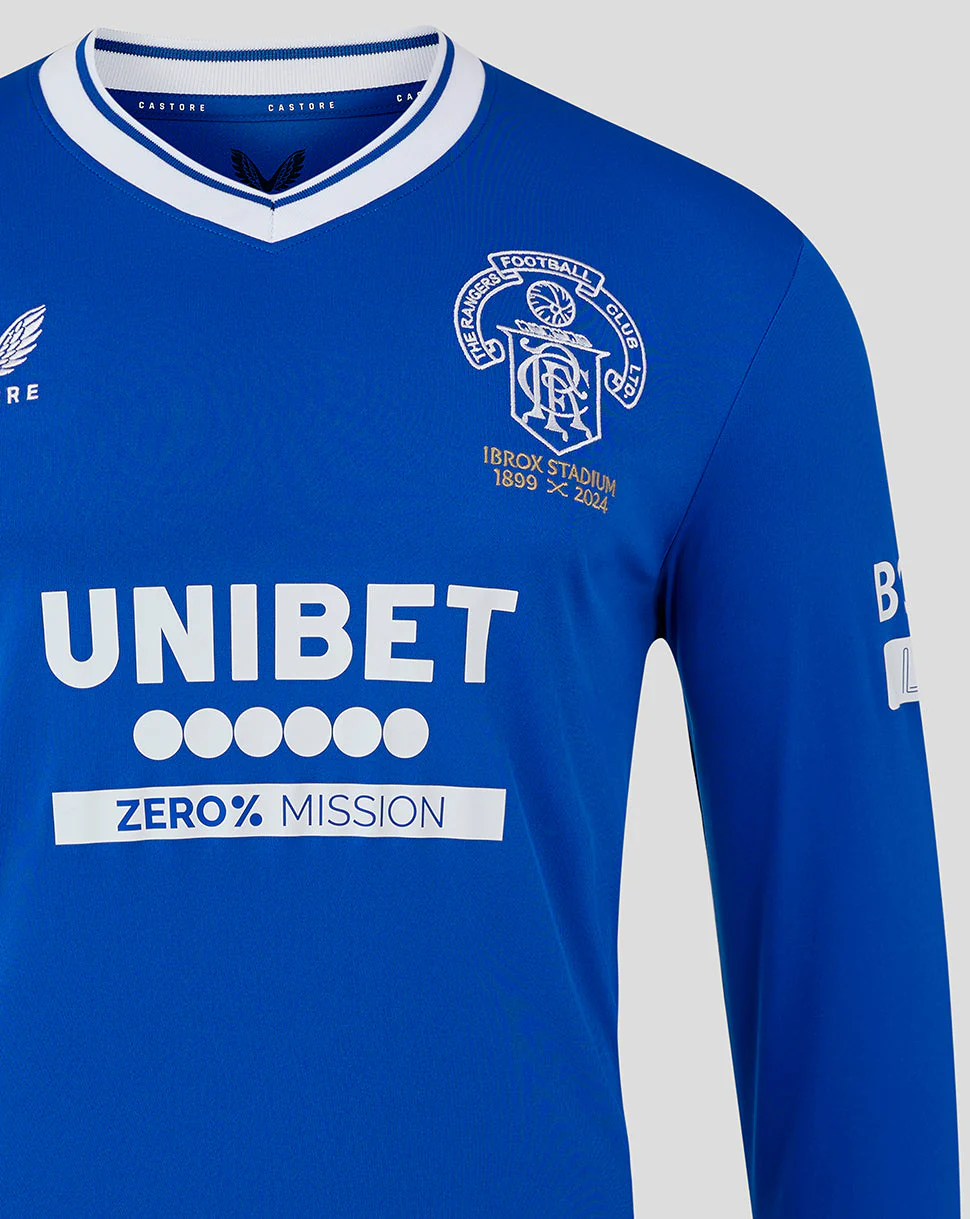 Rangers FC Men's Ibrox 125 Heritage Long Sleeve Kit - 24/25